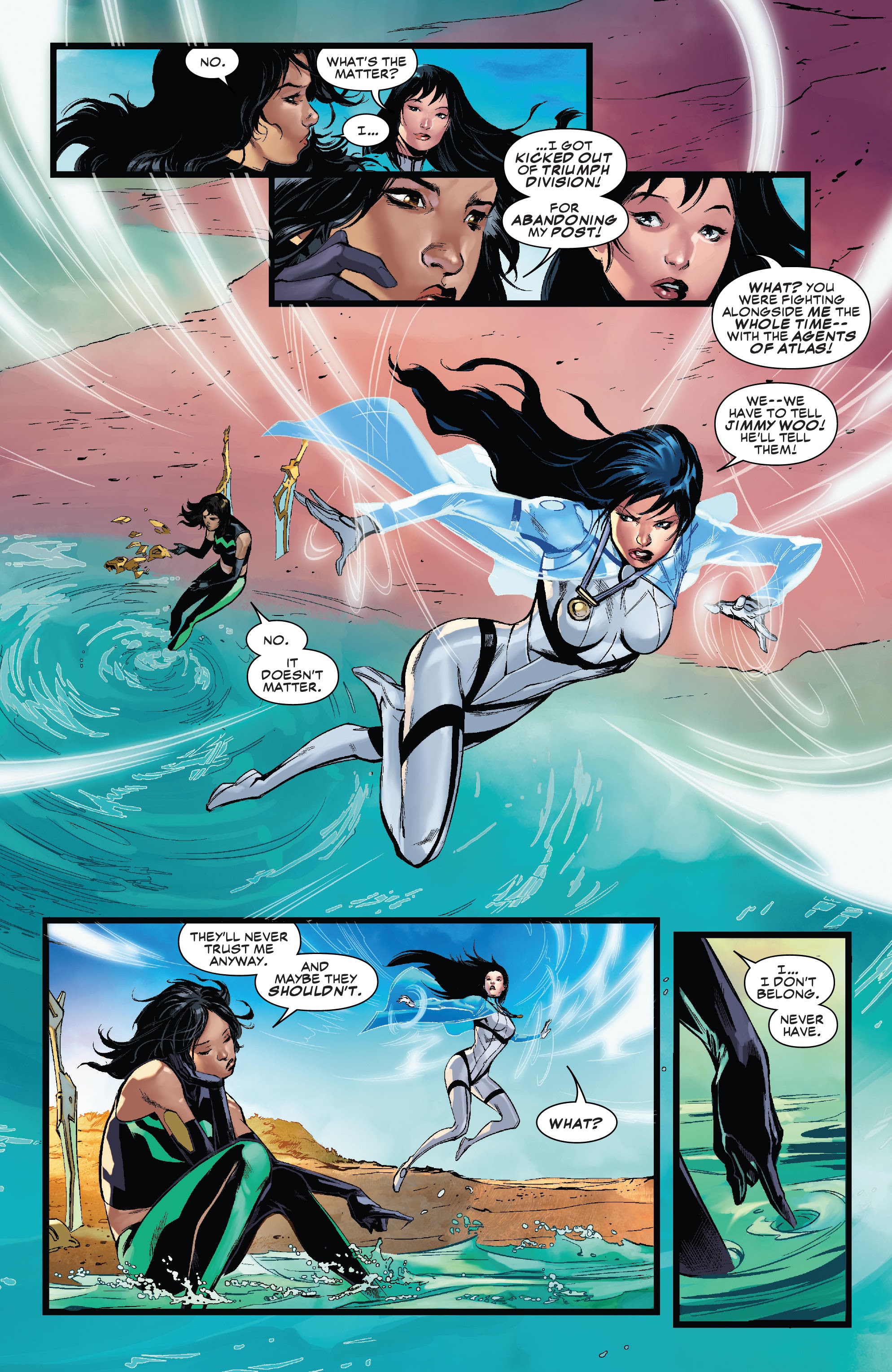 Read online Aero & Sword Master: Origins And Odysseys comic -  Issue # TPB - 8