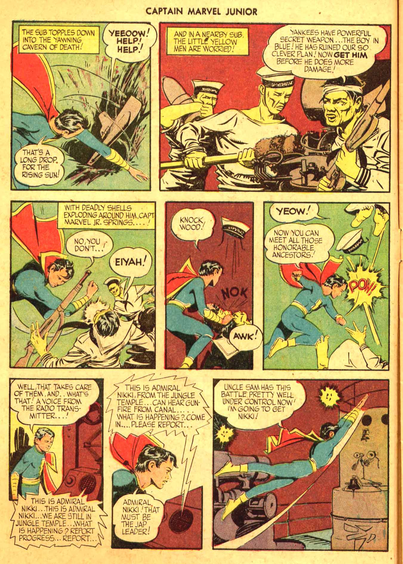 Read online Captain Marvel, Jr. comic -  Issue #25 - 10