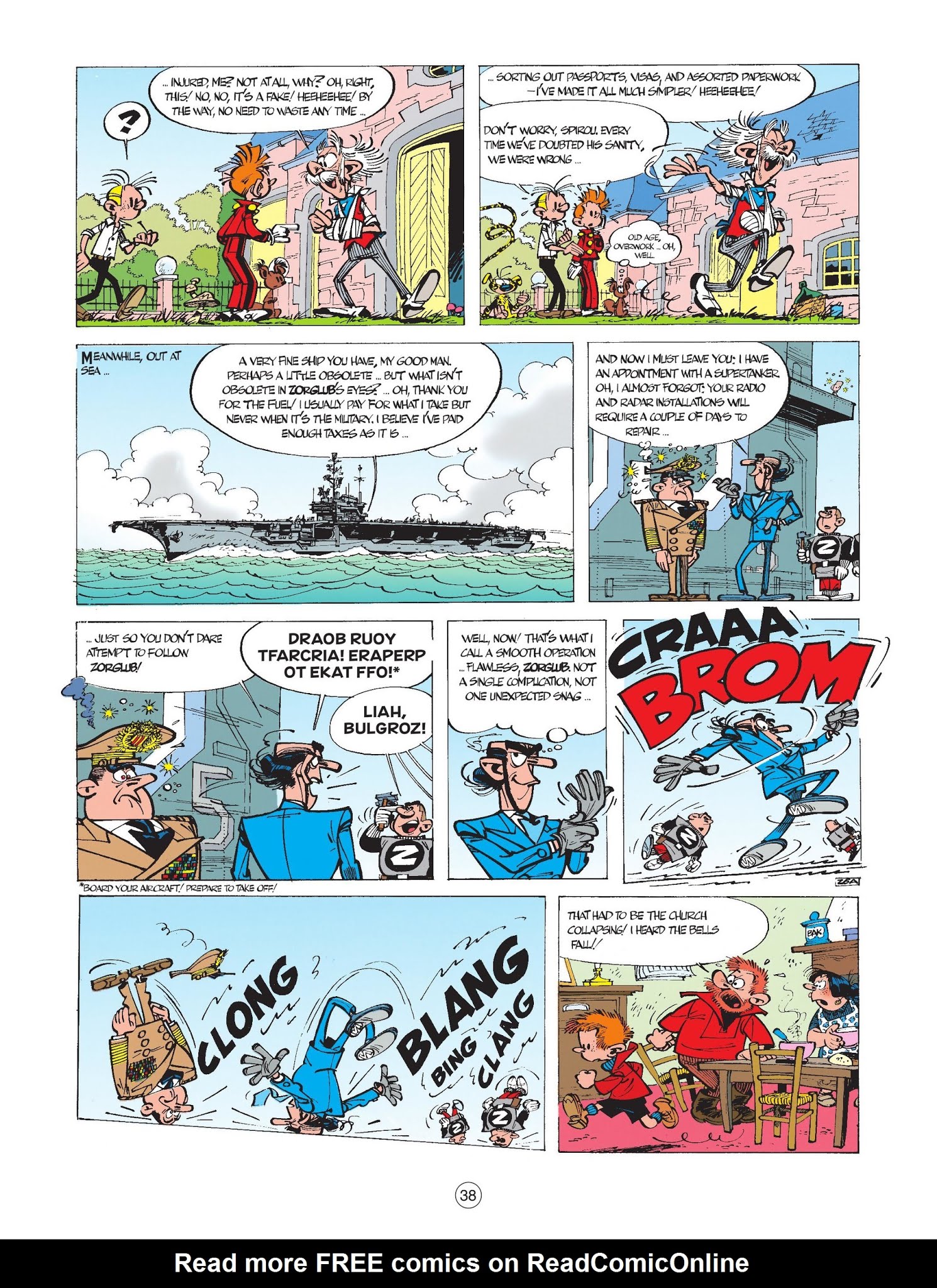 Read online Spirou & Fantasio (2009) comic -  Issue #15 - 40