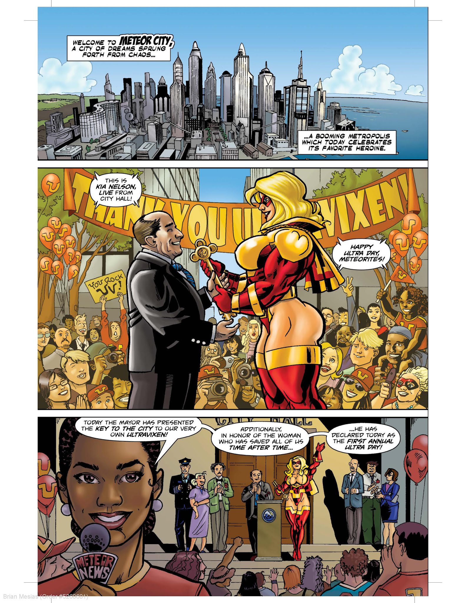Read online Ultravixen comic -  Issue #1 - 3
