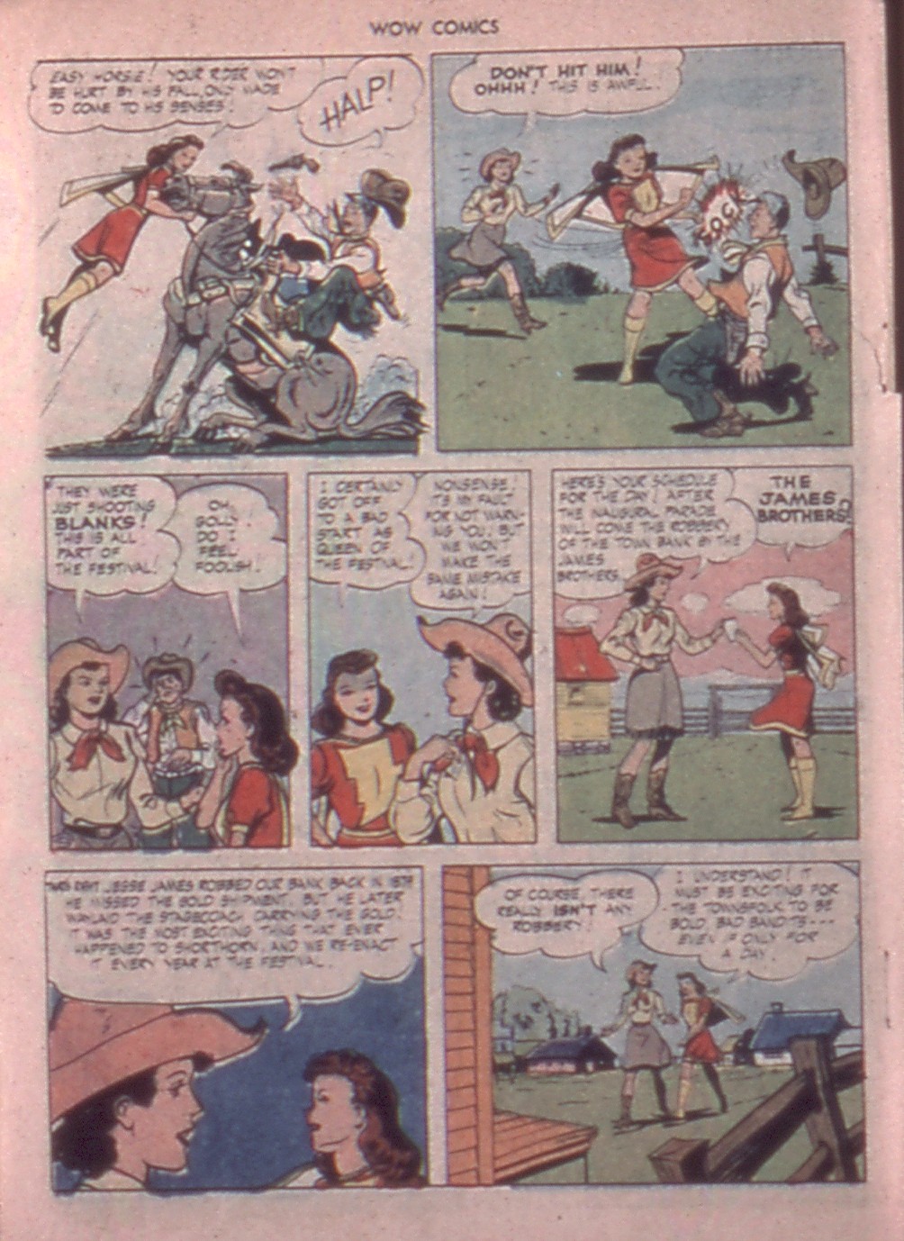 Read online Wow Comics comic -  Issue #49 - 6