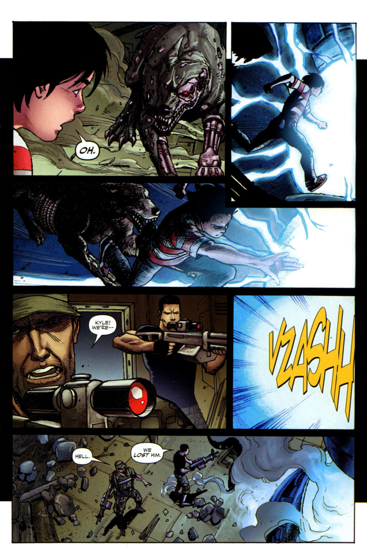 Read online Terminator: Revolution comic -  Issue #4 - 21
