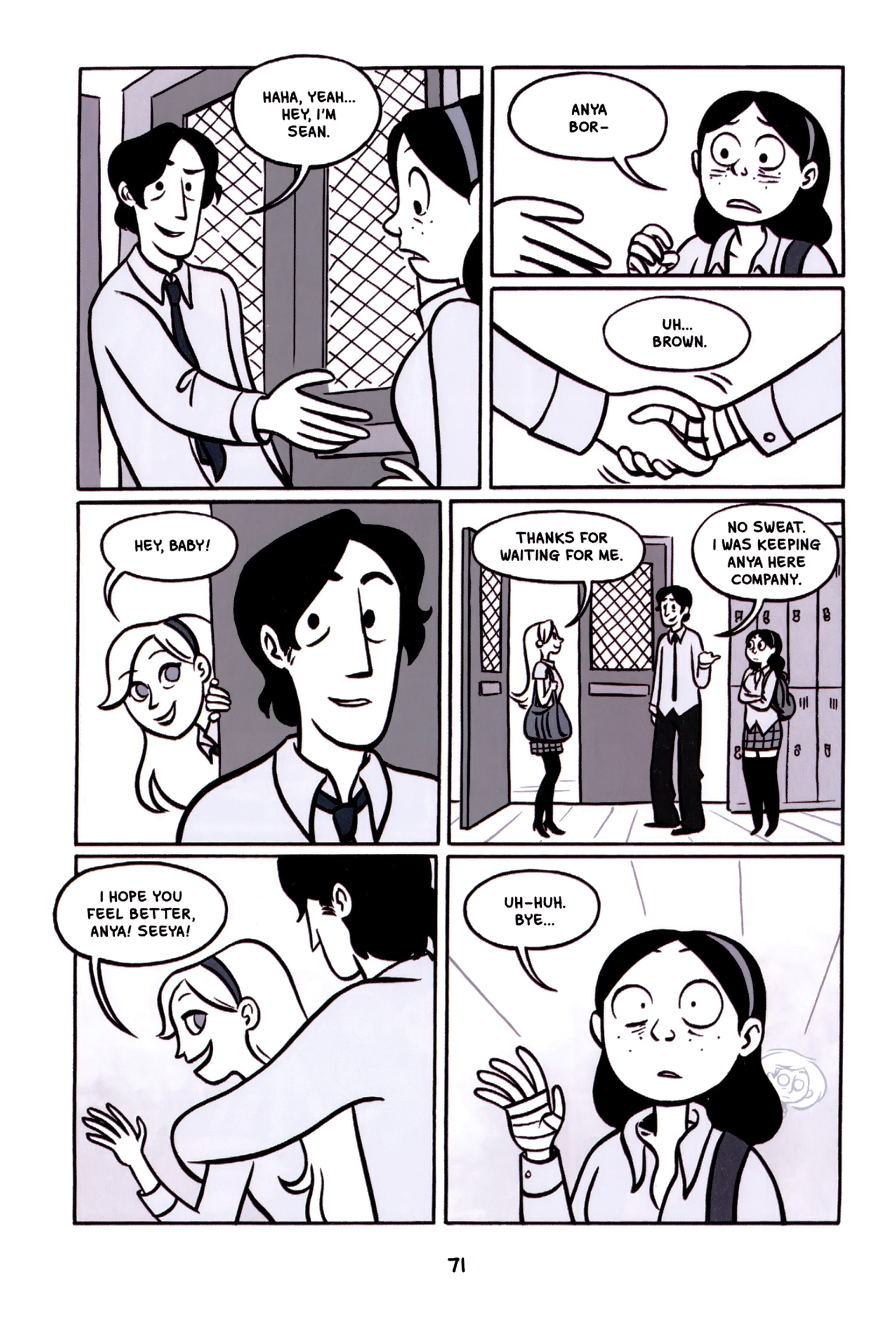 Read online Anya's Ghost comic -  Issue #1 - 72