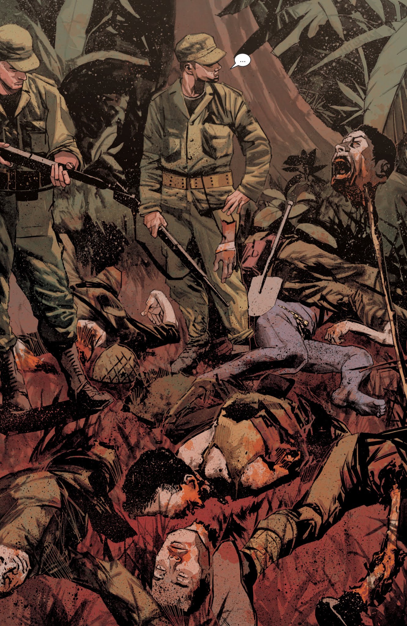 Read online Fever Ridge: A Tale of MacArthur's Jungle War comic -  Issue #3 - 20