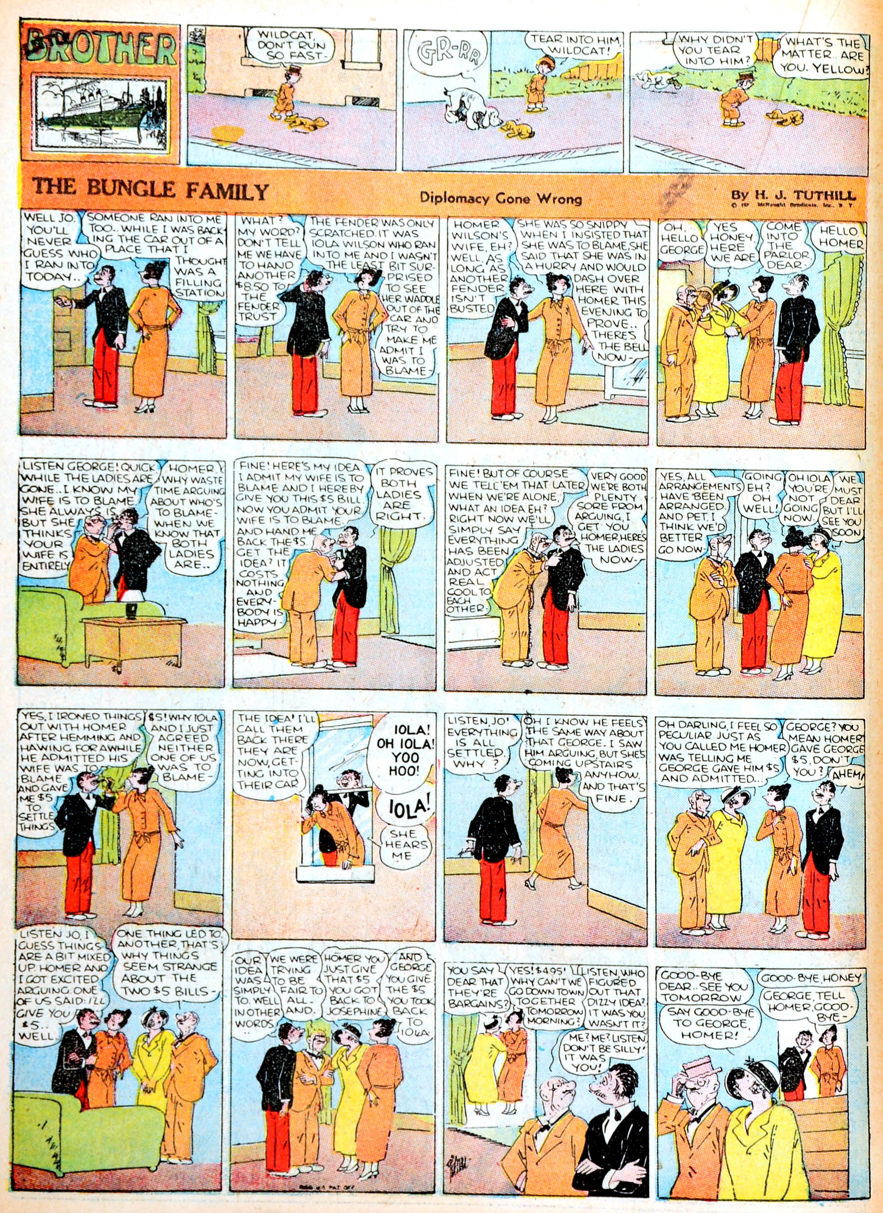 Read online Famous Funnies comic -  Issue #13 - 42