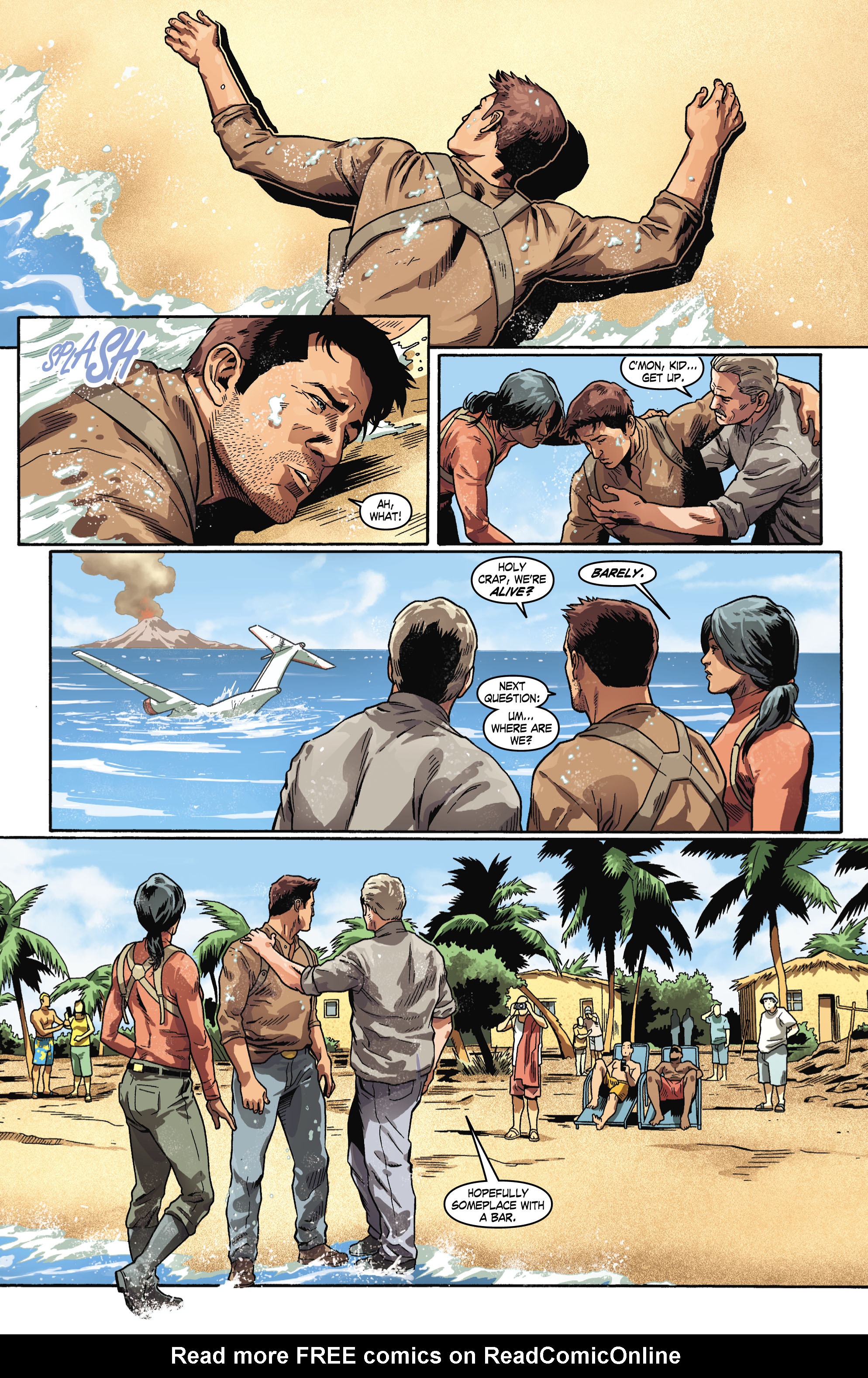 Read online Uncharted comic -  Issue #6 - 18