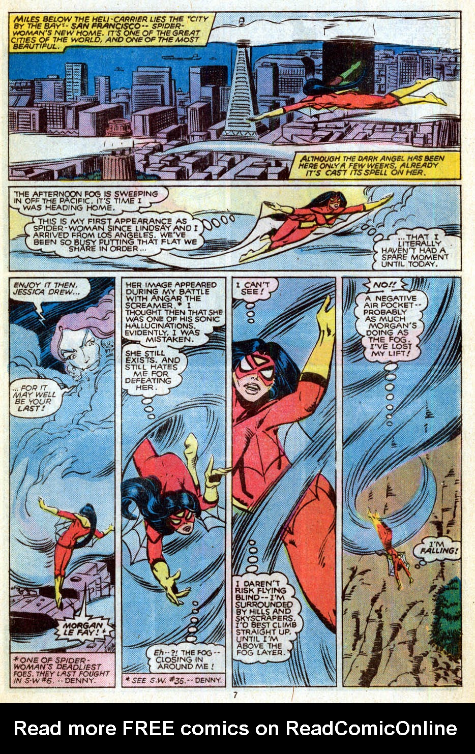 Read online Spider-Woman (1978) comic -  Issue #37 - 7