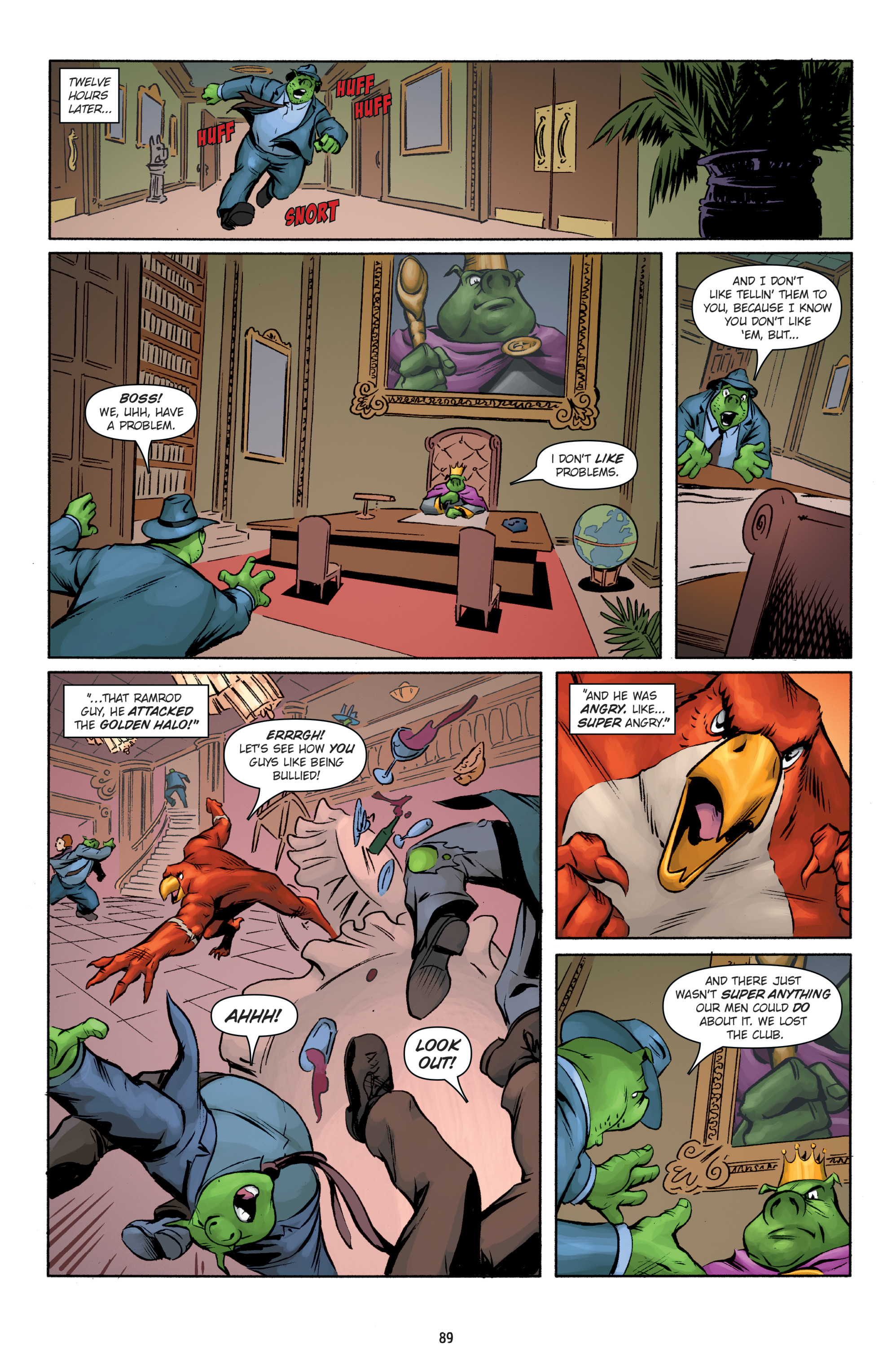 Read online Super Angry Birds comic -  Issue # TPB - 89