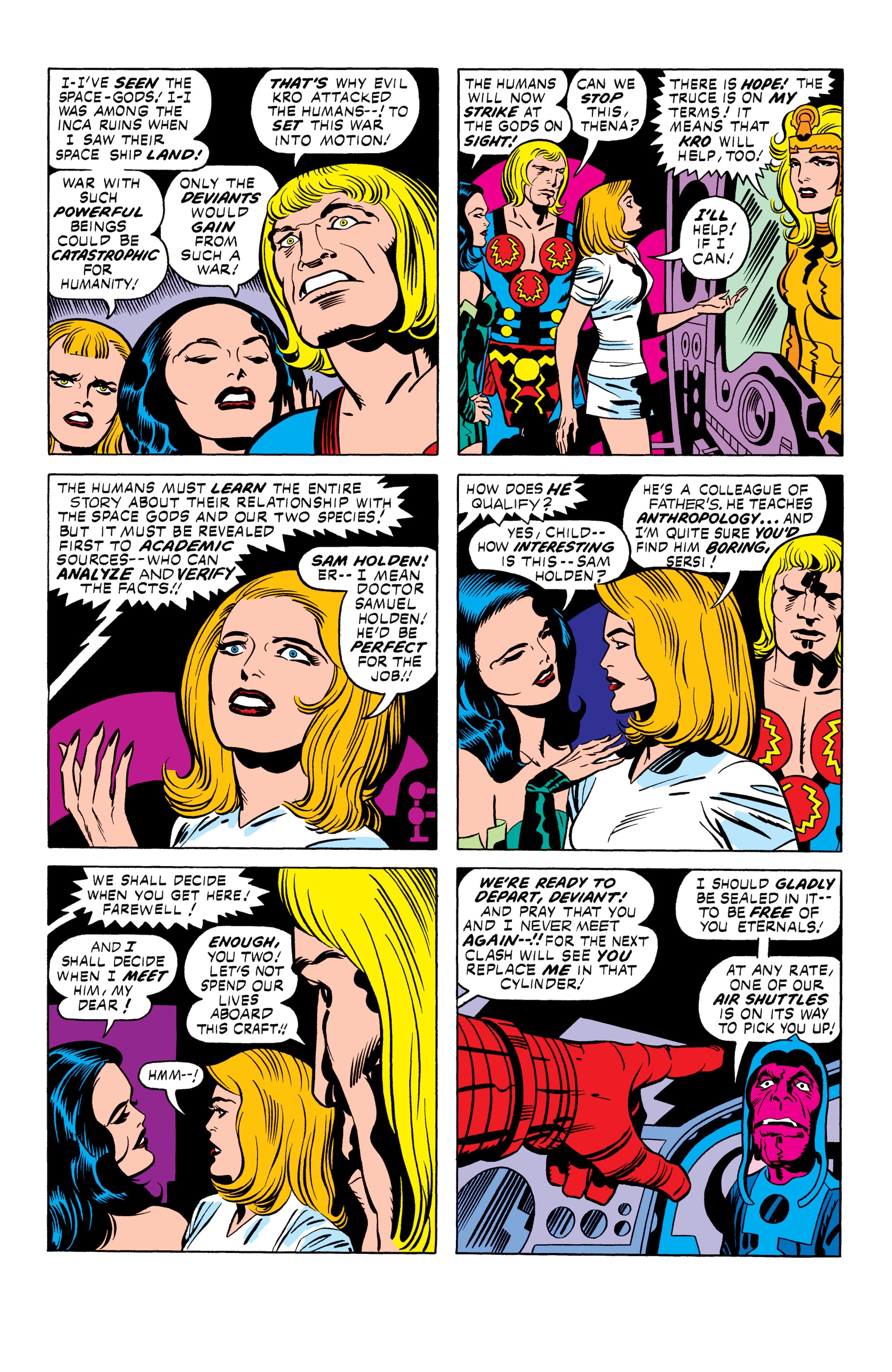 Read online The Eternals by Jack Kirby: The Complete Collection comic -  Issue # TPB (Part 1) - 100