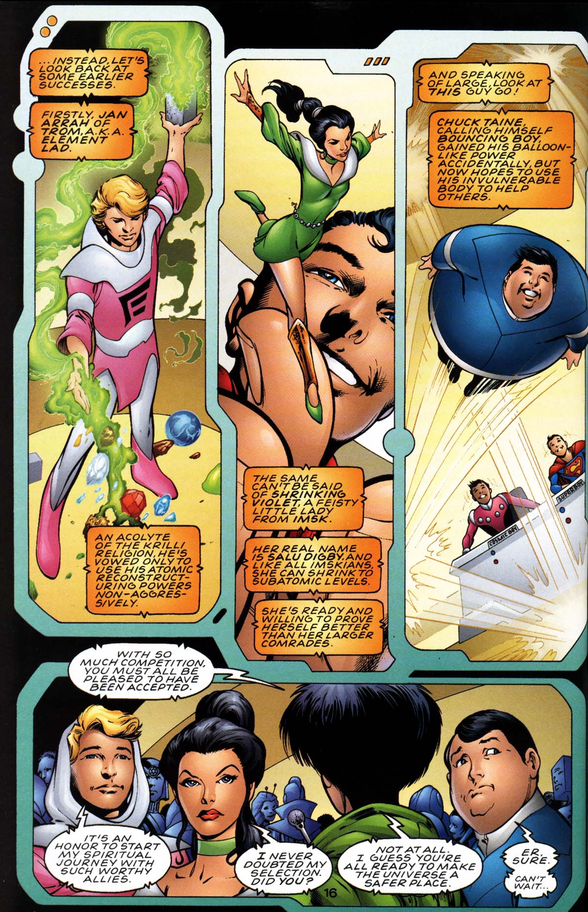 Read online Superboy's Legion comic -  Issue #1 - 18