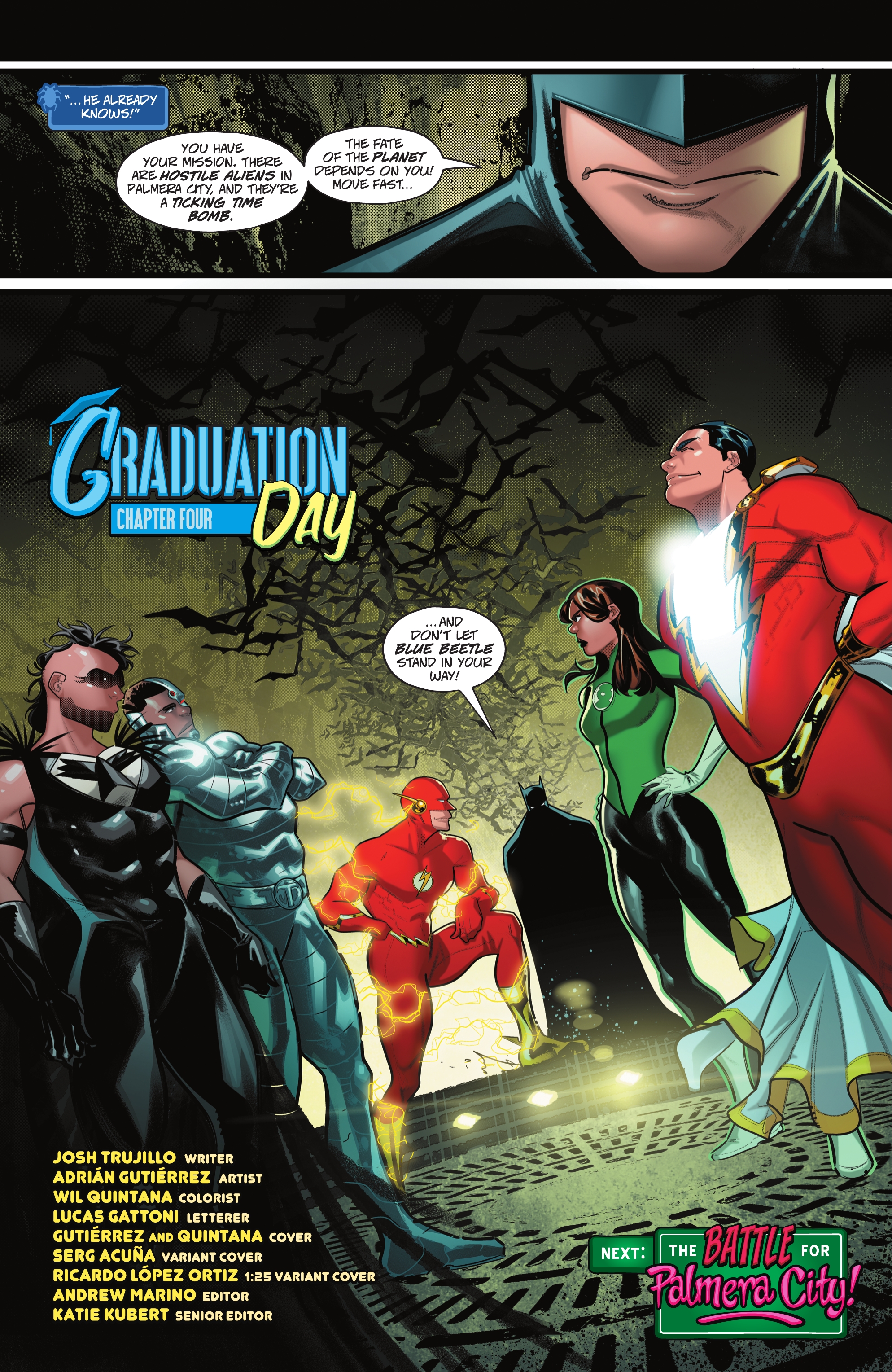 Read online Blue Beetle: Graduation Day comic -  Issue #4 - 24
