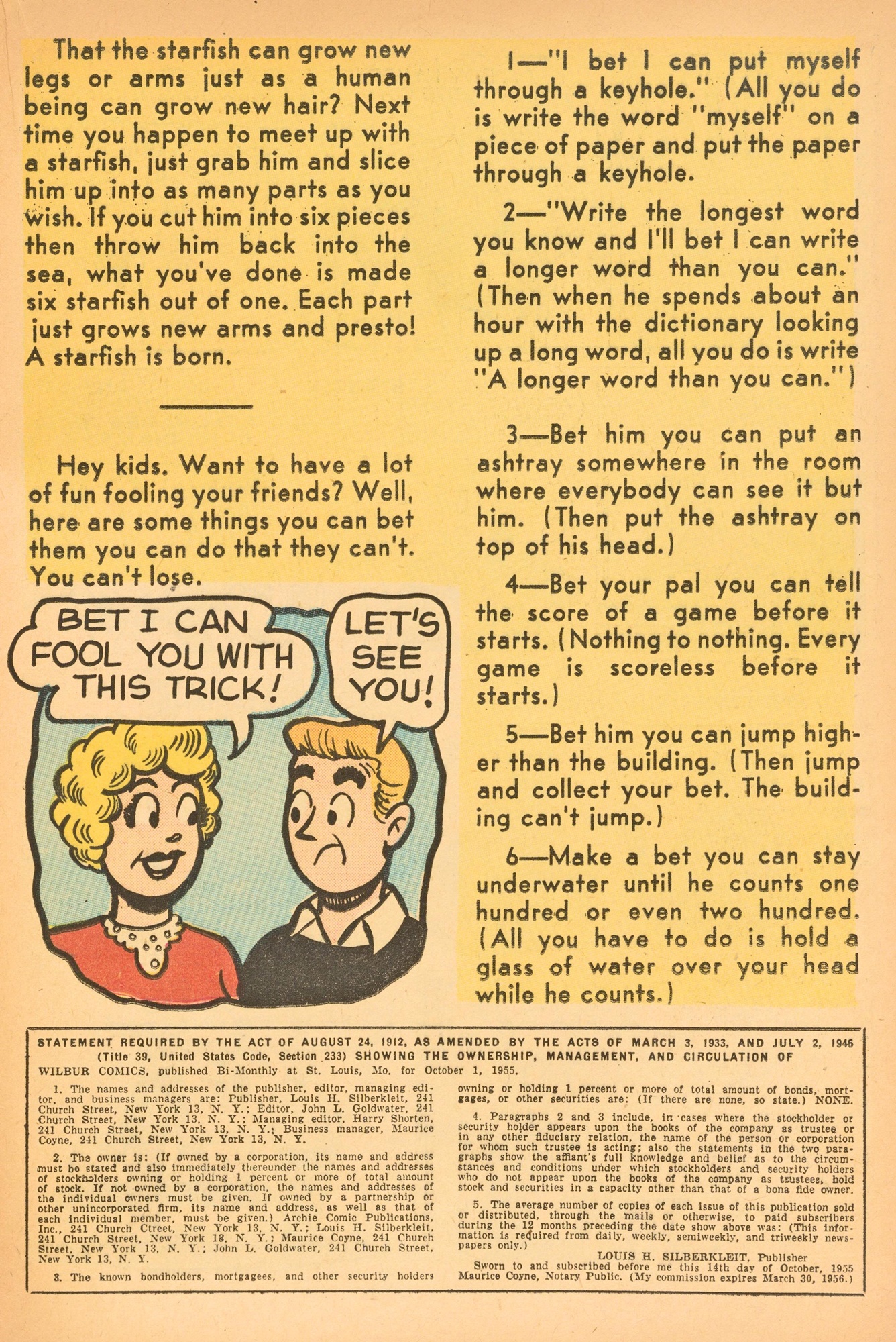 Read online Wilbur Comics comic -  Issue #66 - 21