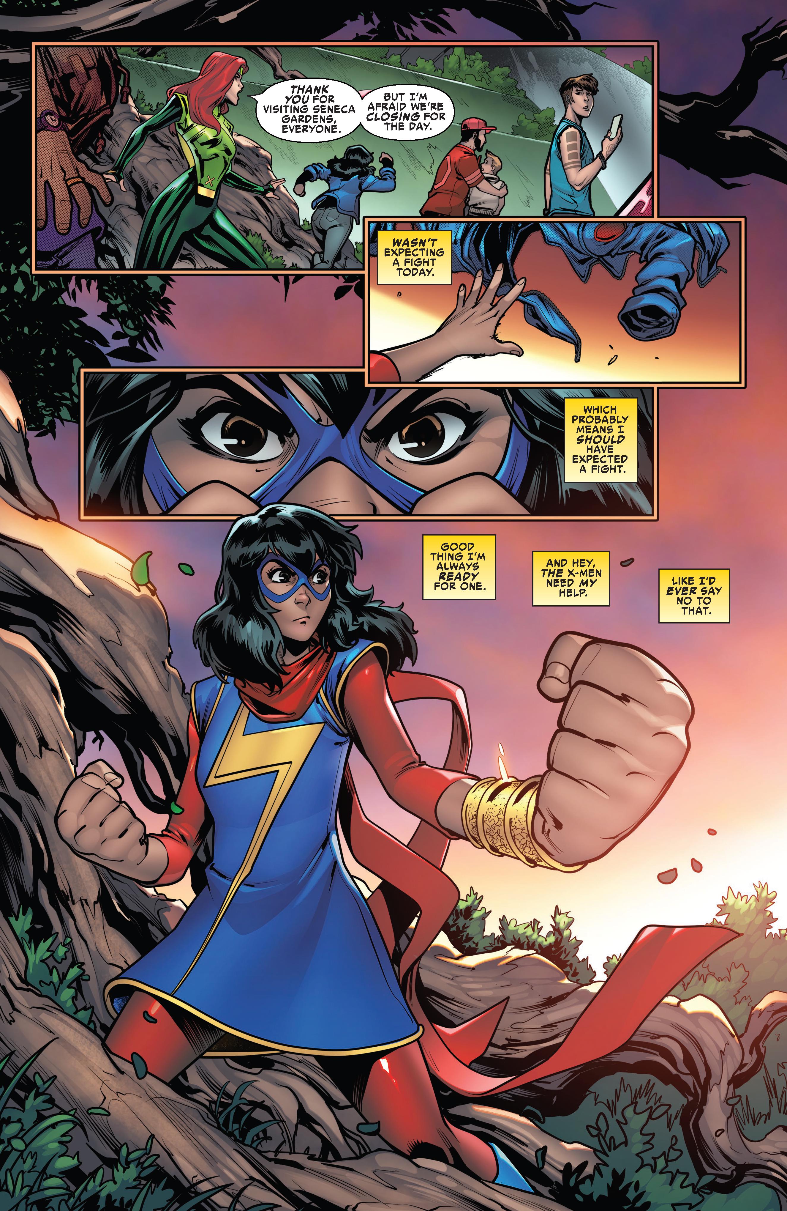 Read online Ms. Marvel: Fists of Justice comic -  Issue # TPB - 19