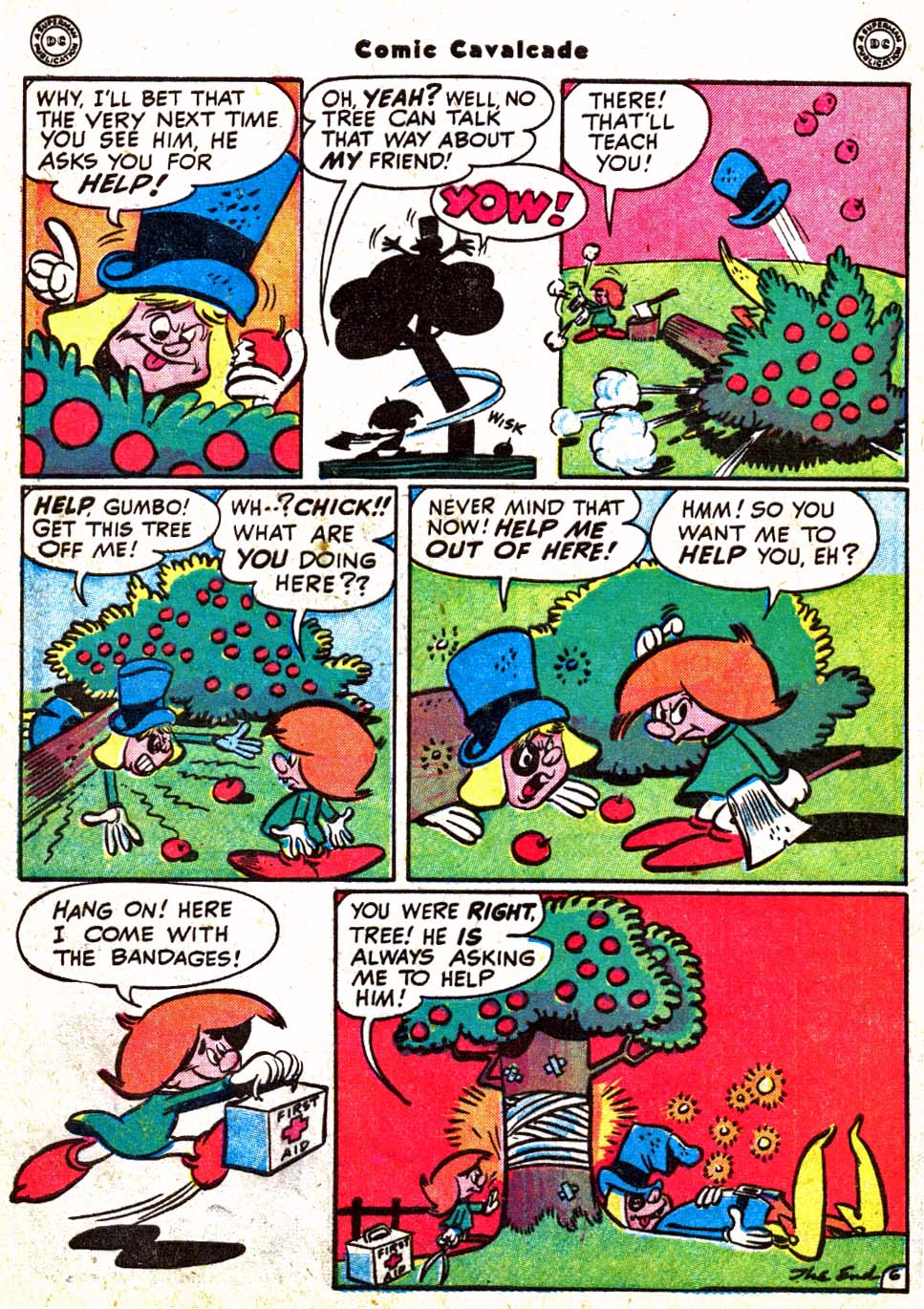 Read online Comic Cavalcade comic -  Issue #31 - 48