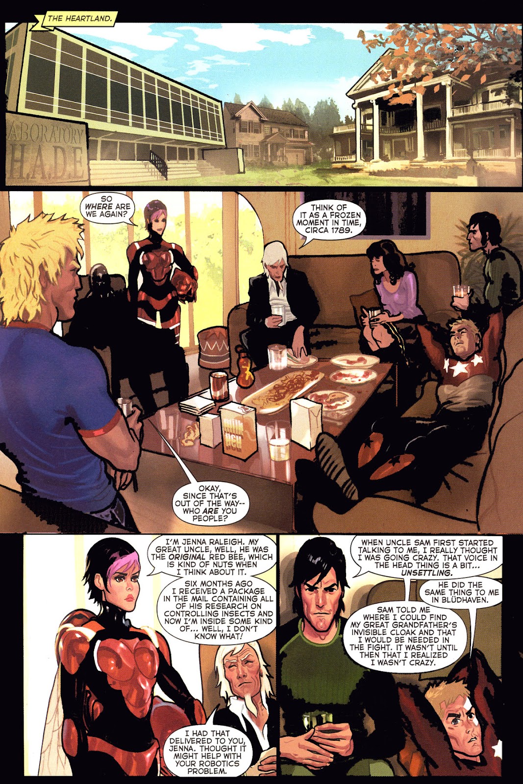 Uncle Sam and the Freedom Fighters (2006) issue 6 - Page 16