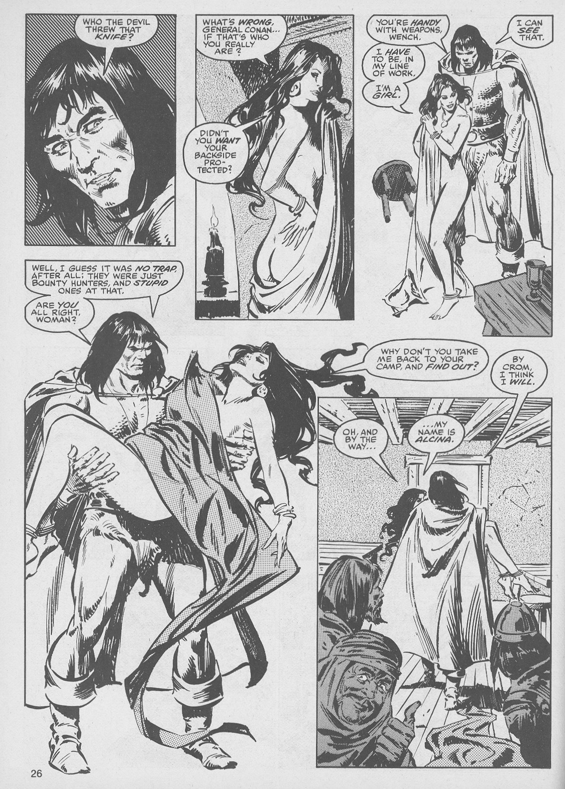 Read online The Savage Sword Of Conan comic -  Issue #49 - 26