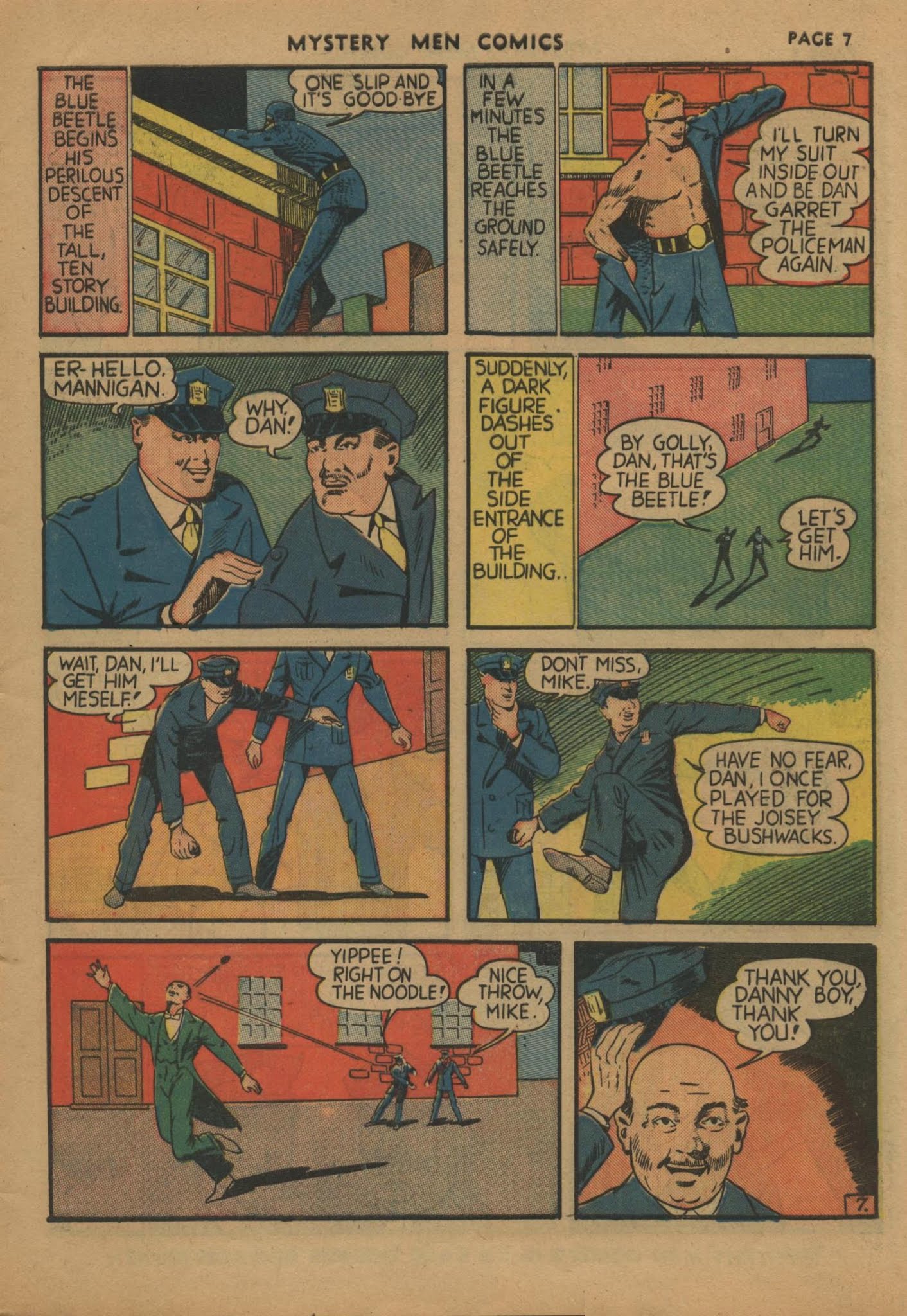 Read online Mystery Men Comics comic -  Issue #9 - 9