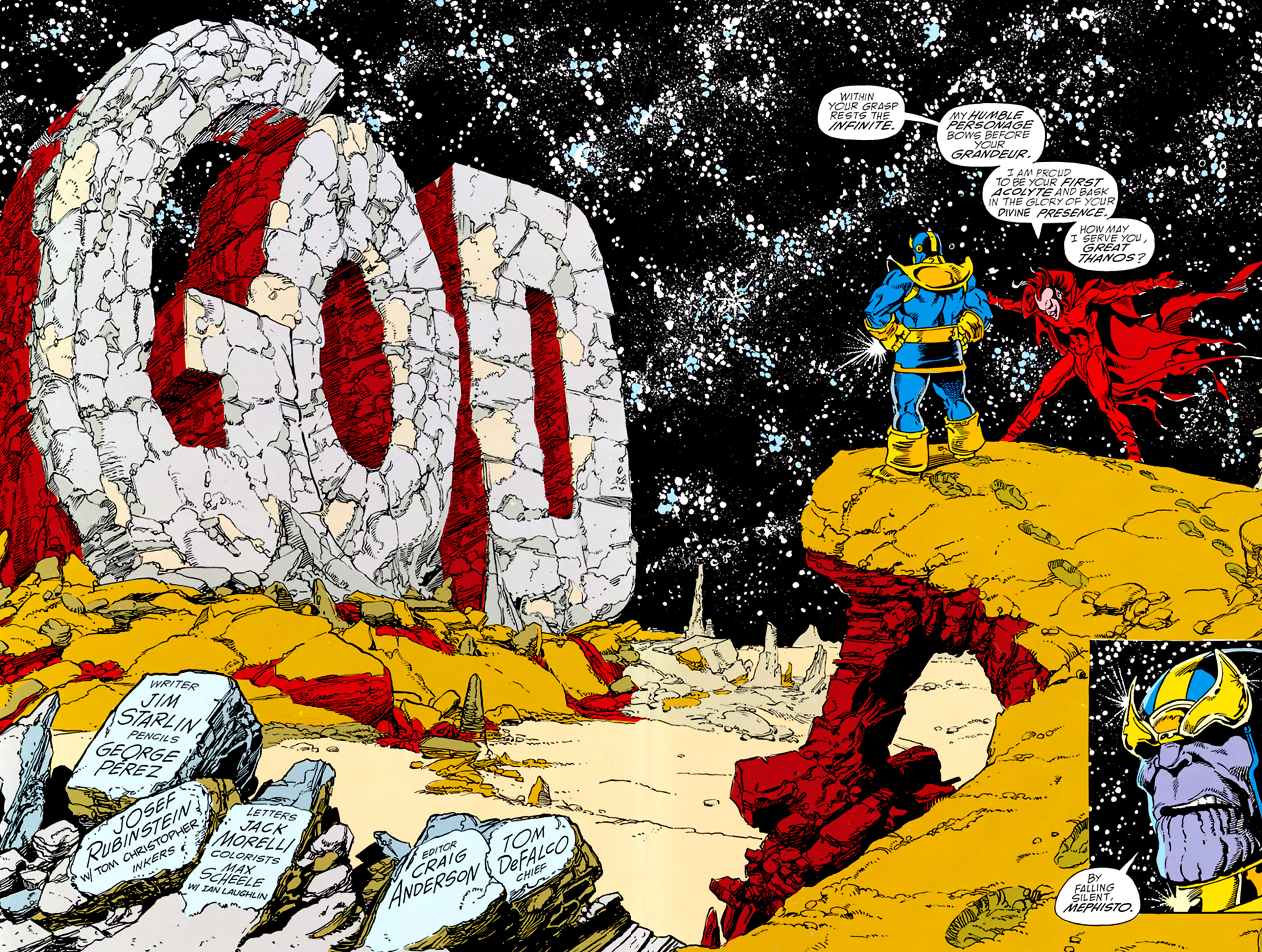 Read online Infinity Gauntlet (1991) comic -  Issue #1 - 3