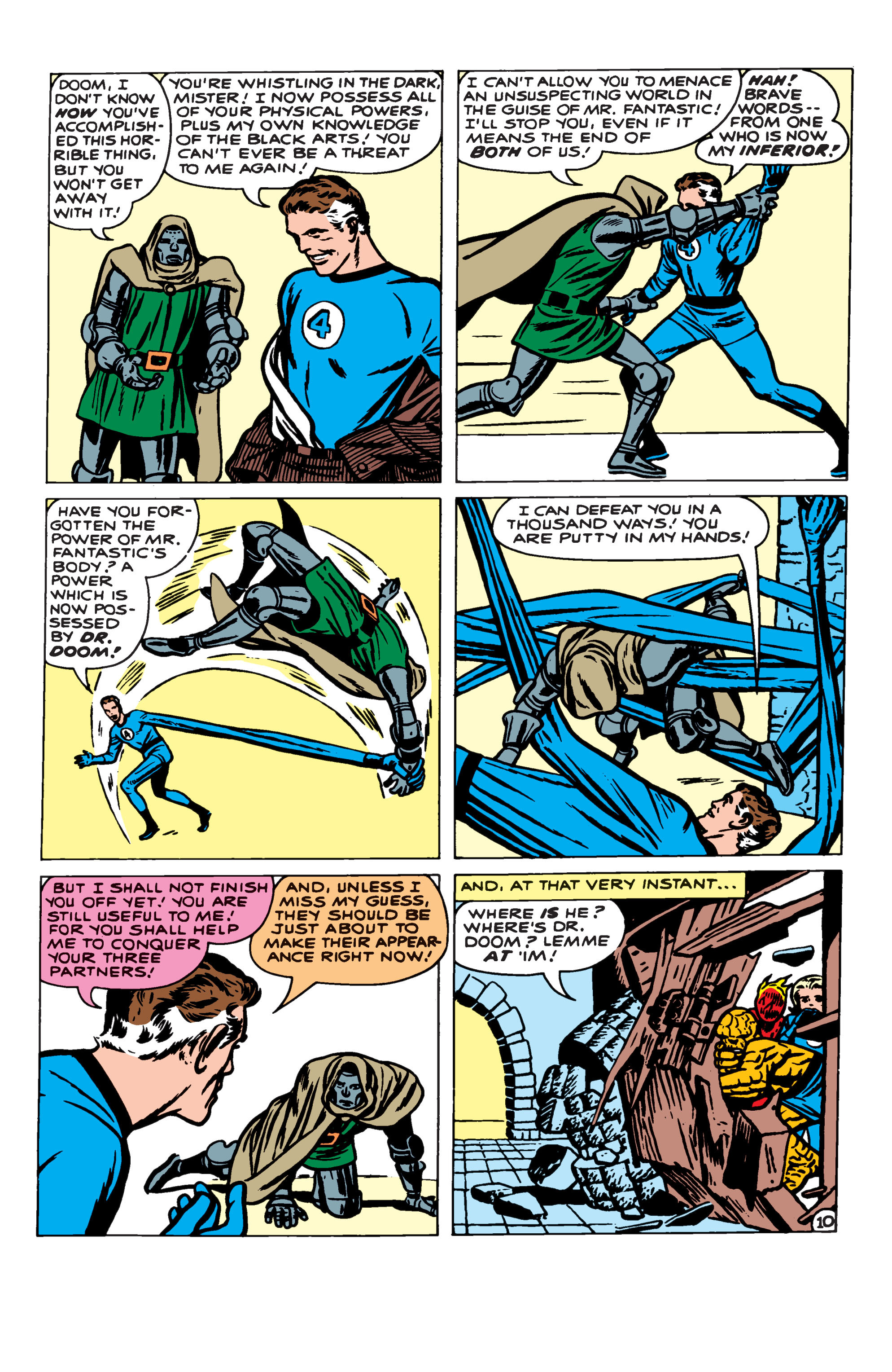 Read online Fantastic Four (1961) comic -  Issue #10 - 11