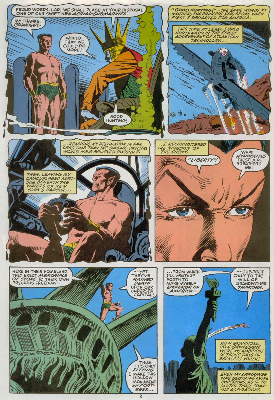 Read online Saga of the Sub-Mariner comic -  Issue #4 - 3