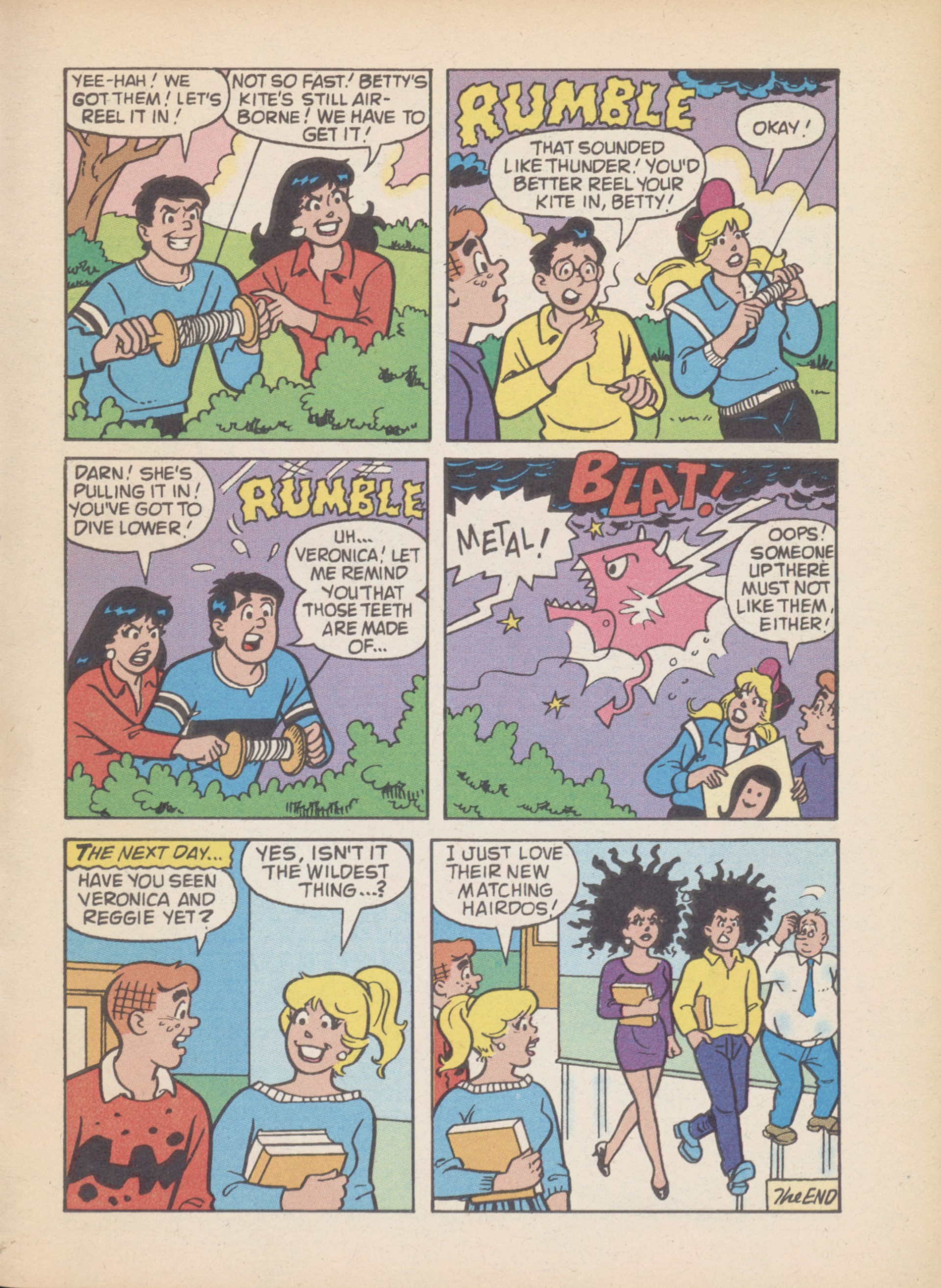 Read online Betty and Veronica Digest Magazine comic -  Issue #96 - 7