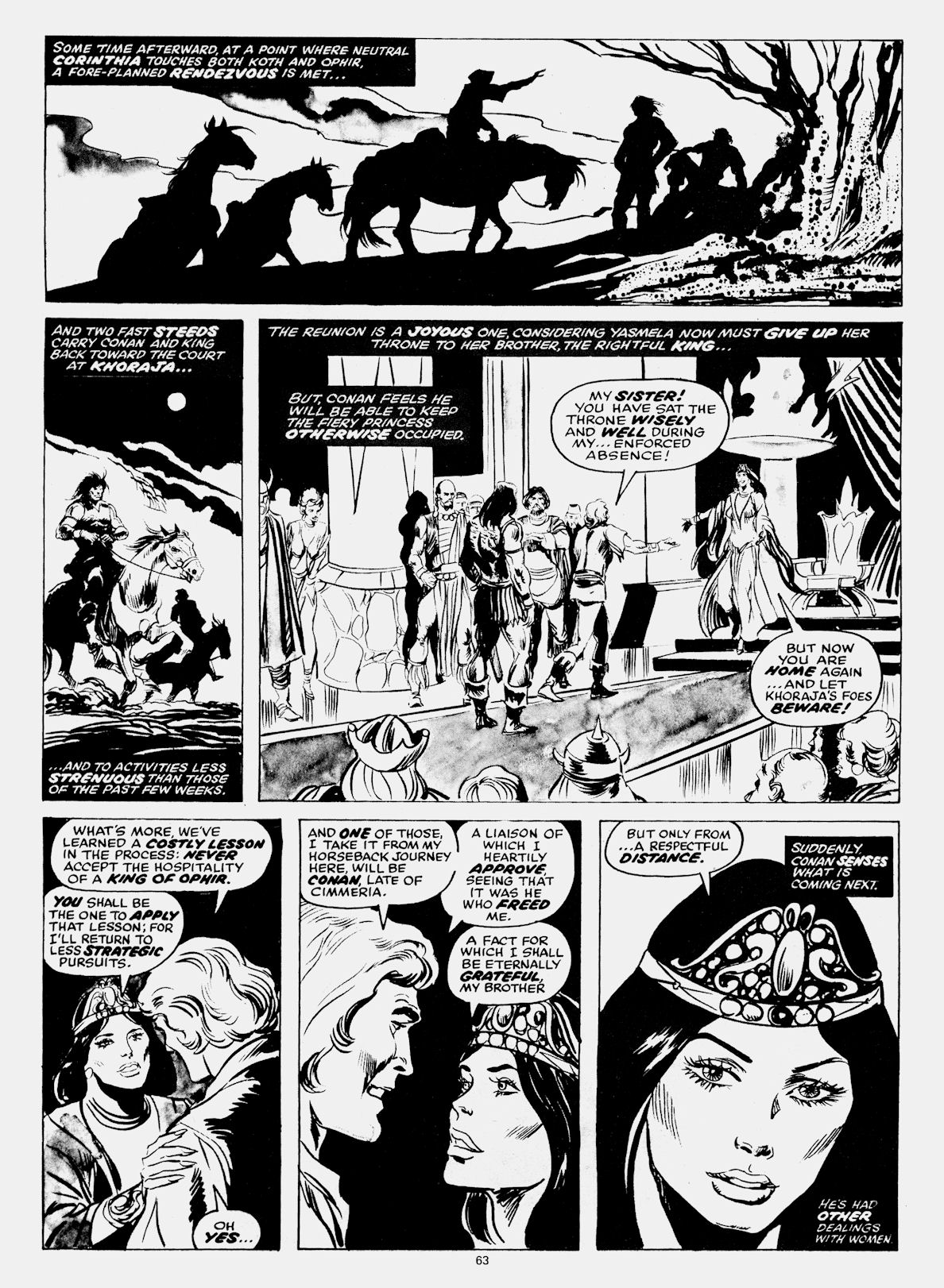 Read online Conan Saga comic -  Issue #12 - 64