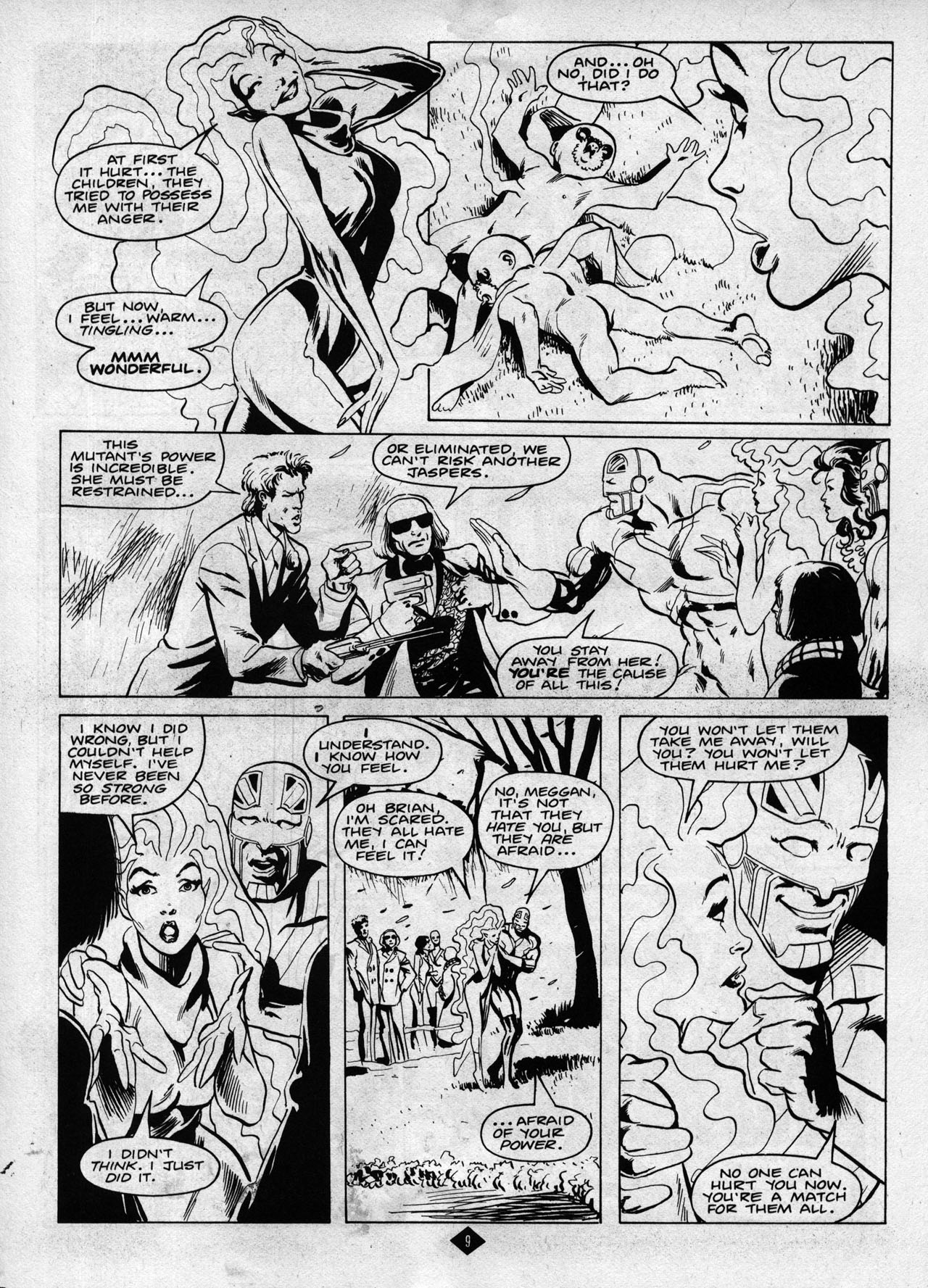 Read online Captain Britain (1985) comic -  Issue #9 - 9