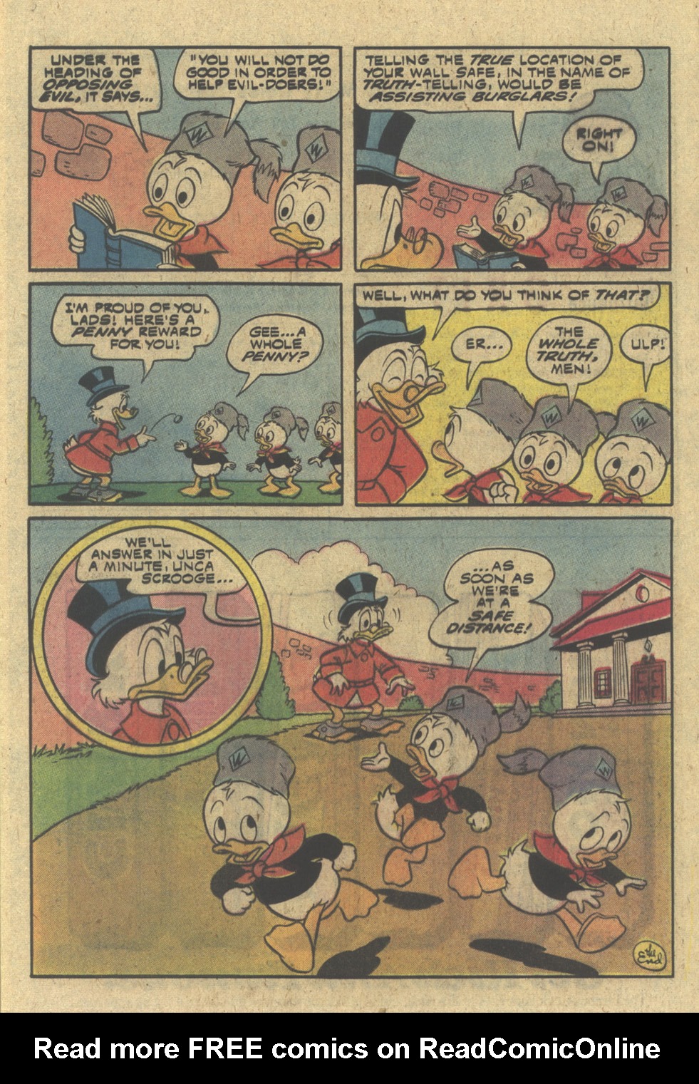 Read online Huey, Dewey, and Louie Junior Woodchucks comic -  Issue #48 - 13