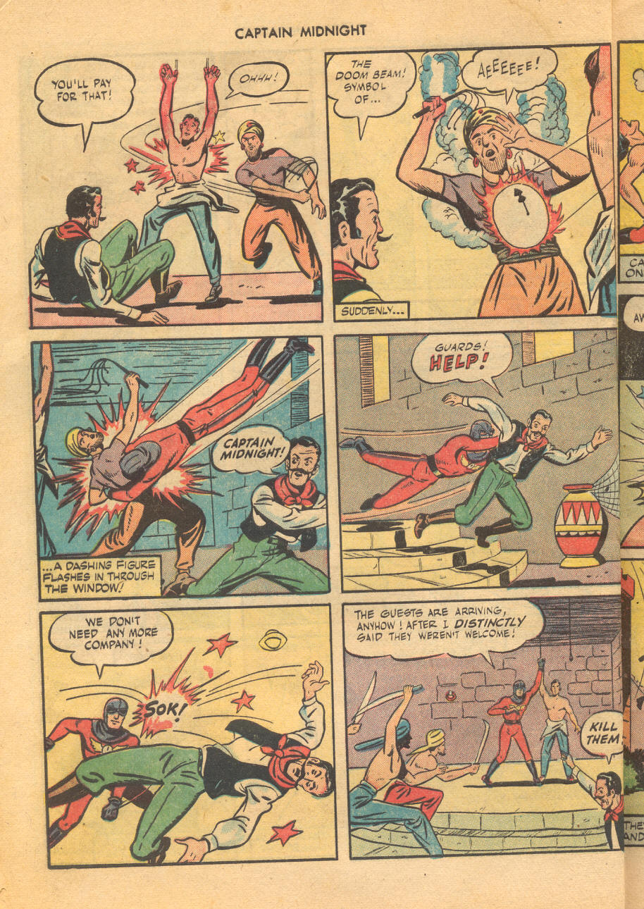 Read online Captain Midnight (1942) comic -  Issue #51 - 44