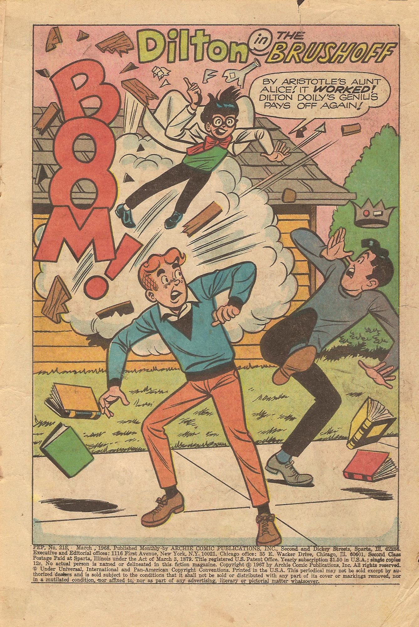 Read online Pep Comics comic -  Issue #215 - 3