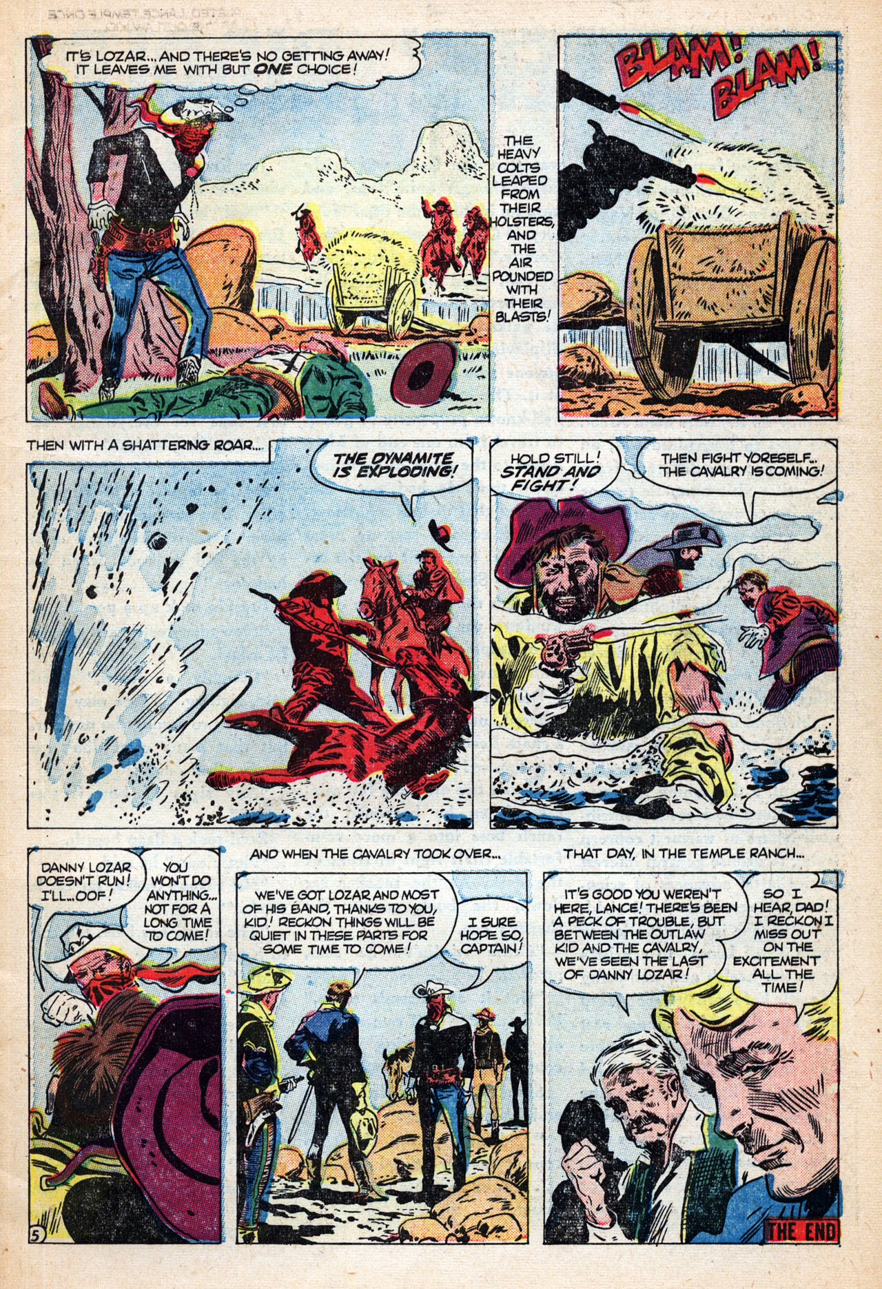 Read online The Outlaw Kid (1954) comic -  Issue #13 - 7