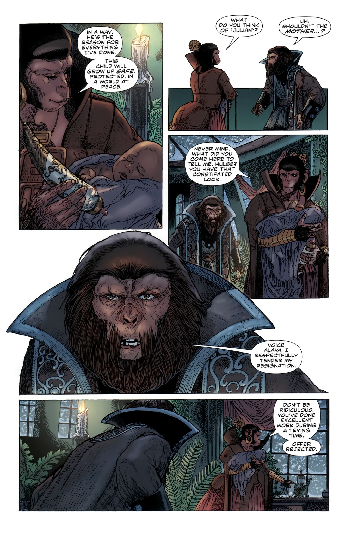 Read online Planet of the Apes (2011) comic -  Issue #11 - 18
