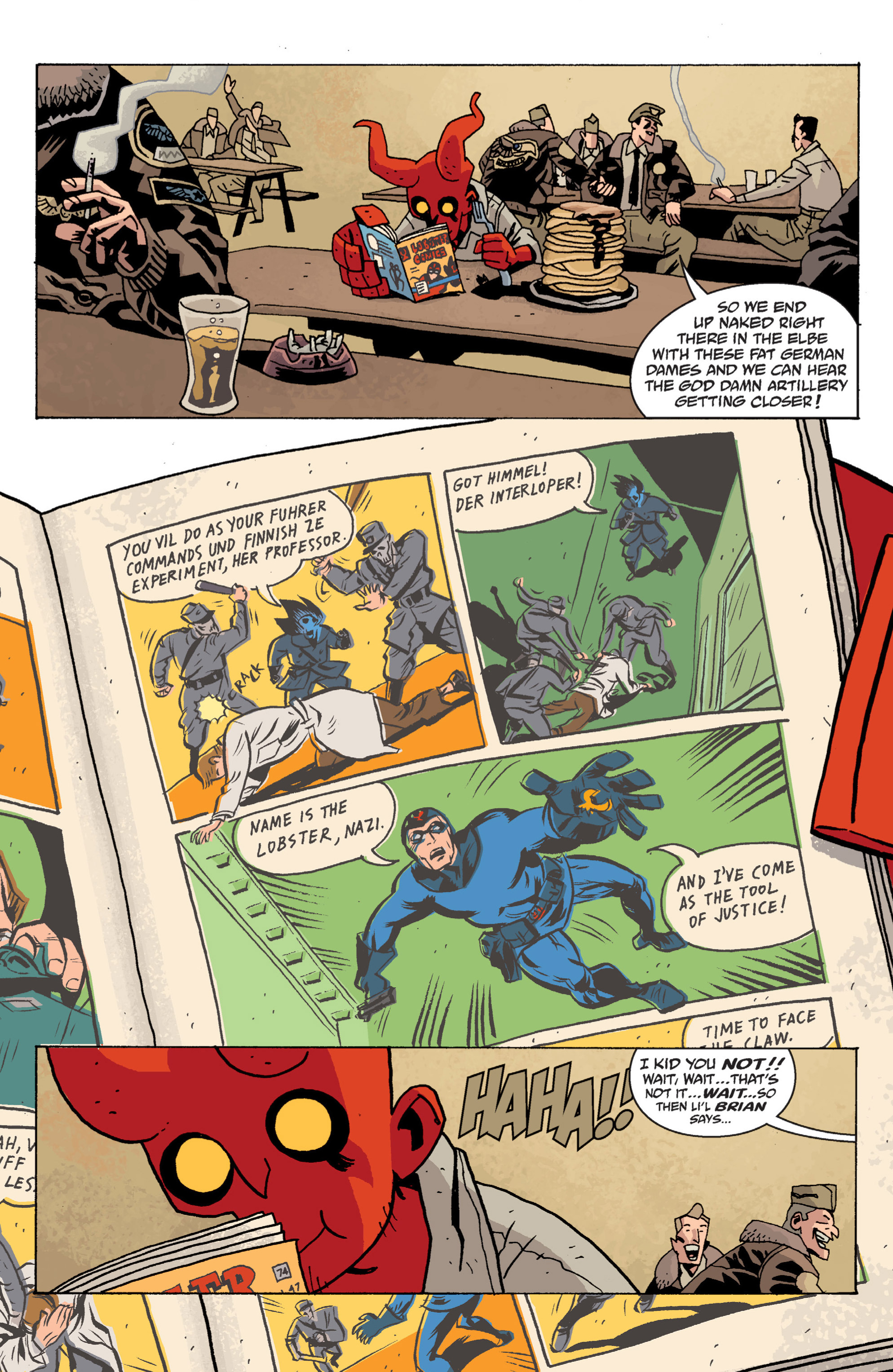 Read online B.P.R.D.: Hollow Earth and Other Stories comic -  Issue # TPB 13 - 99