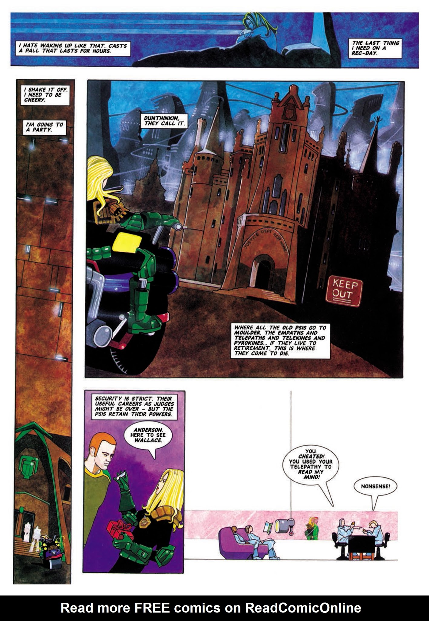 Read online Judge Anderson: The Psi Files comic -  Issue # TPB 3 - 227