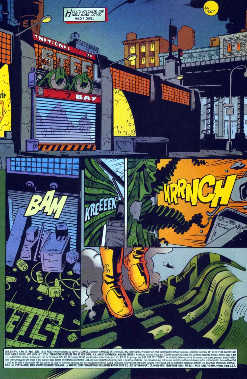 Read online Cable (1993) comic -  Issue #78 - 2