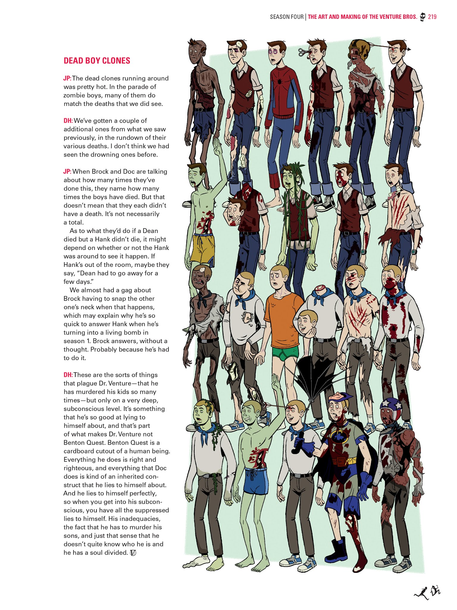 Read online Go Team Venture!: The Art and Making of The Venture Bros. comic -  Issue # TPB (Part 3) - 18
