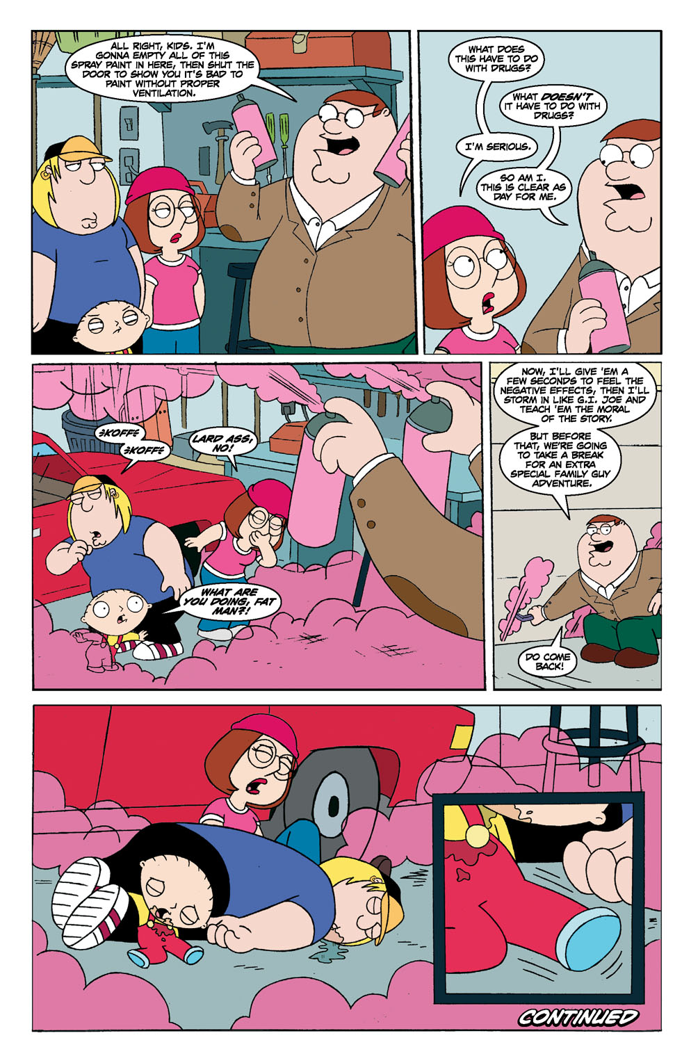 Read online Family Guy comic -  Issue #2 - 6