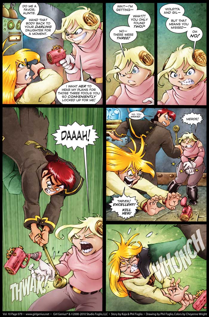 Read online Girl Genius (2002) comic -  Issue #10 - 80