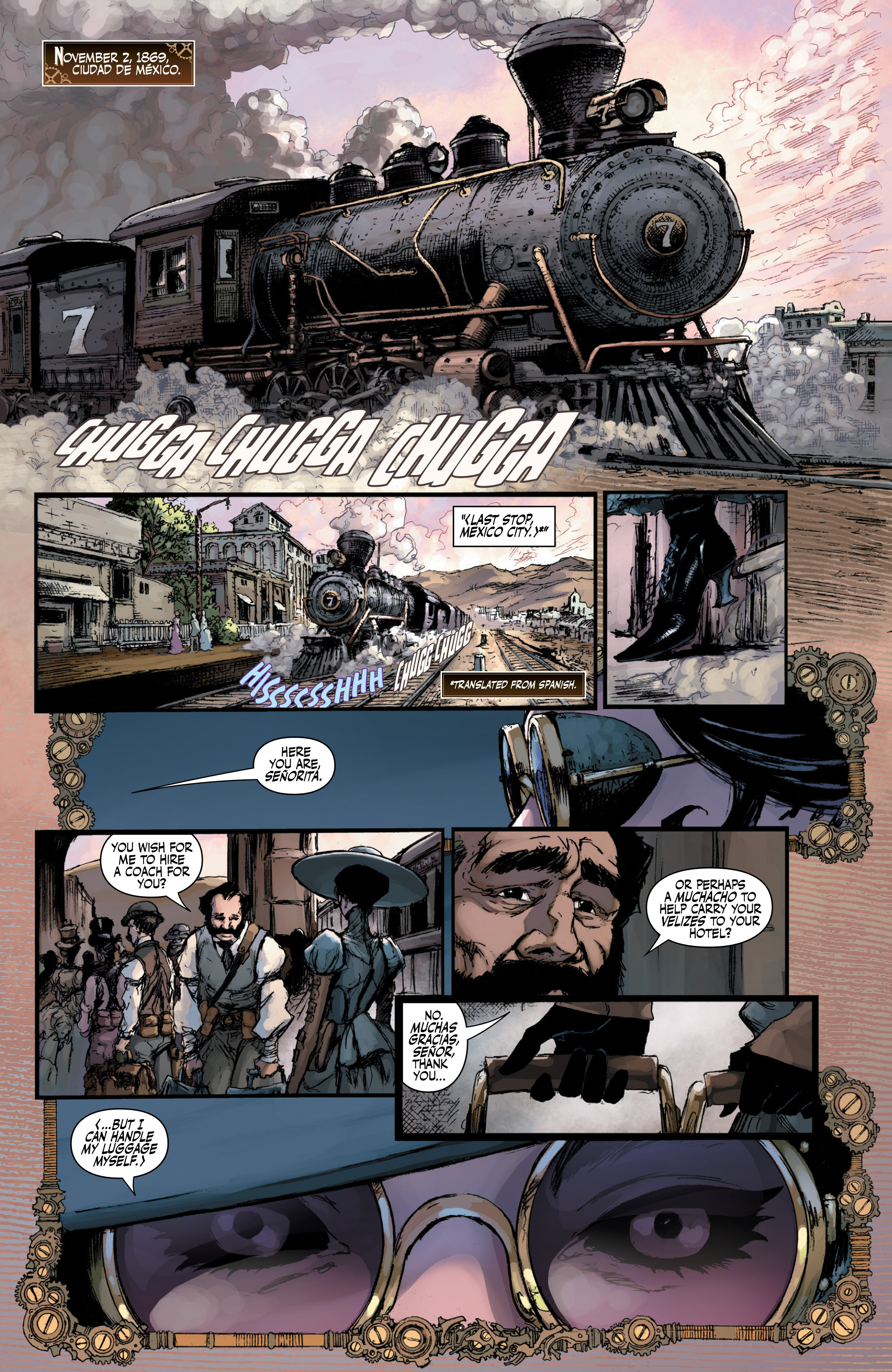 Read online Lady Mechanika La Dama De La Muerte comic -  Issue #1 - 9