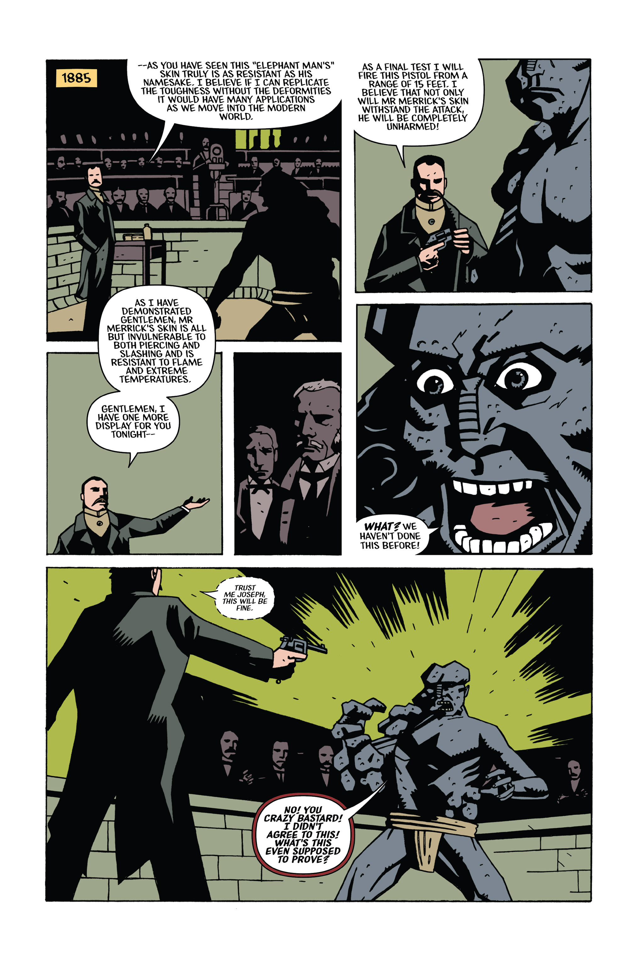 Read online Merrick: The Sensational Elephantman comic -  Issue #1 - 14