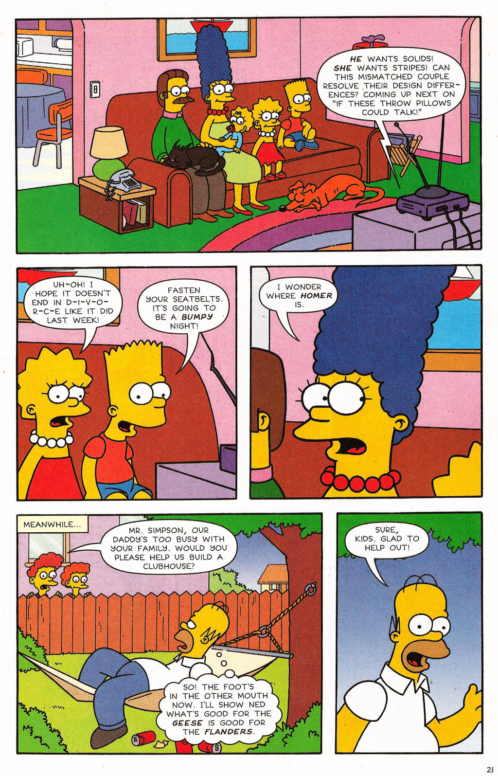 Read online Simpsons Comics comic -  Issue #124 - 17