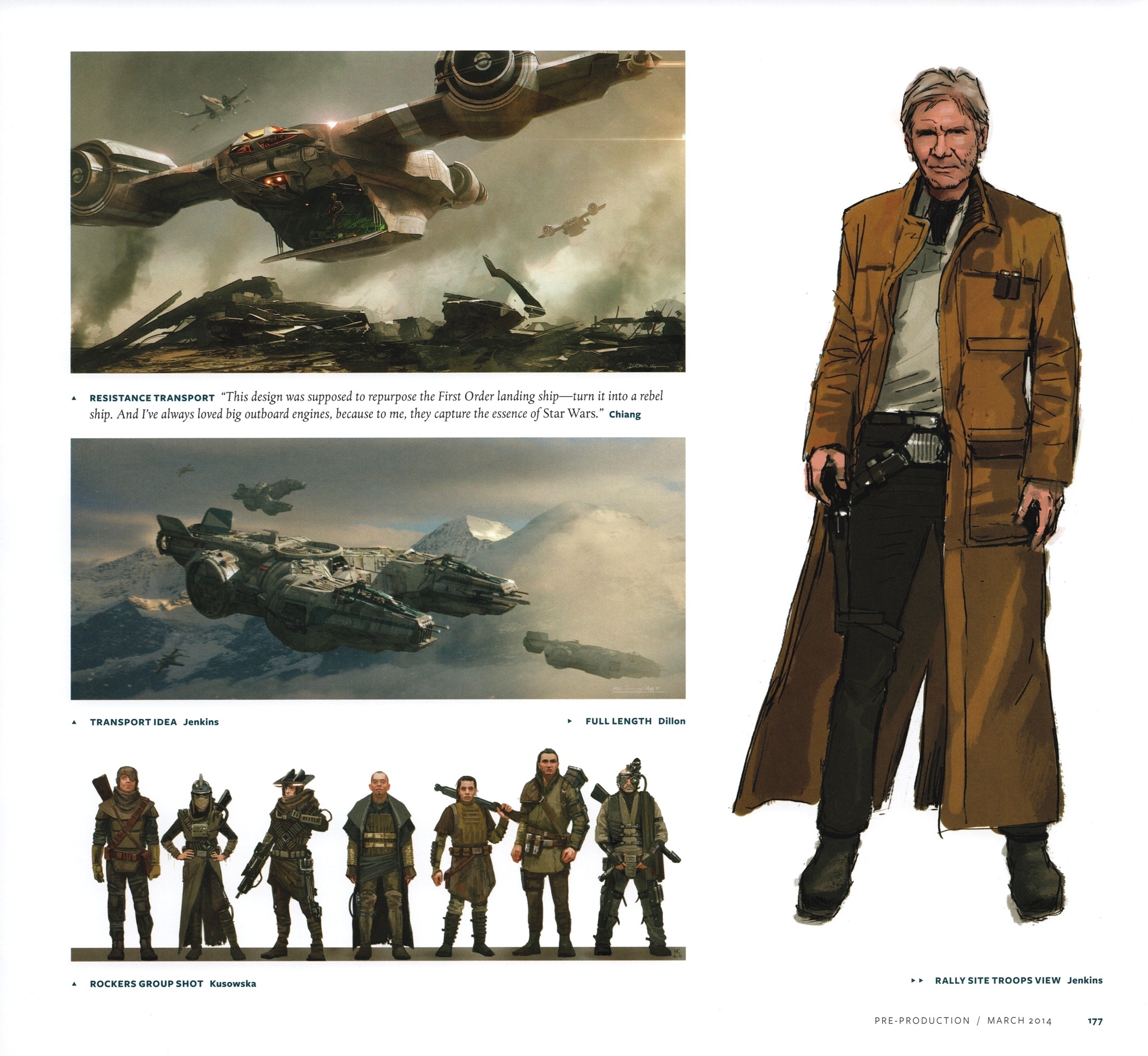 Read online Star Wars: The Art of Star Wars: The Force Awakens comic -  Issue # TPB (Part 2) - 78