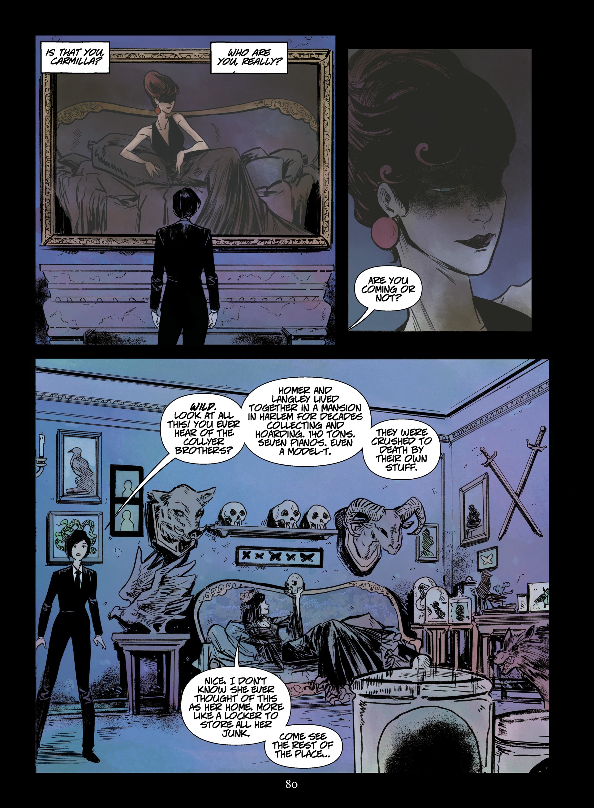 Read online Carmilla: The First Vampire comic -  Issue # TPB - 81