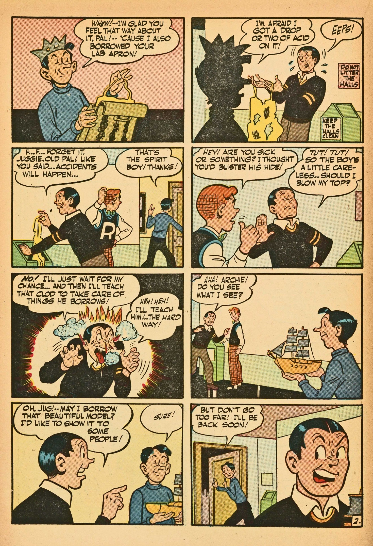 Read online Pep Comics comic -  Issue #104 - 14