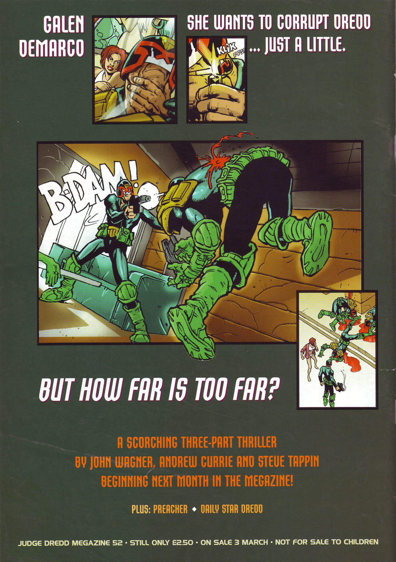 Read online Judge Dredd Megazine (vol. 3) comic -  Issue #51 - 51