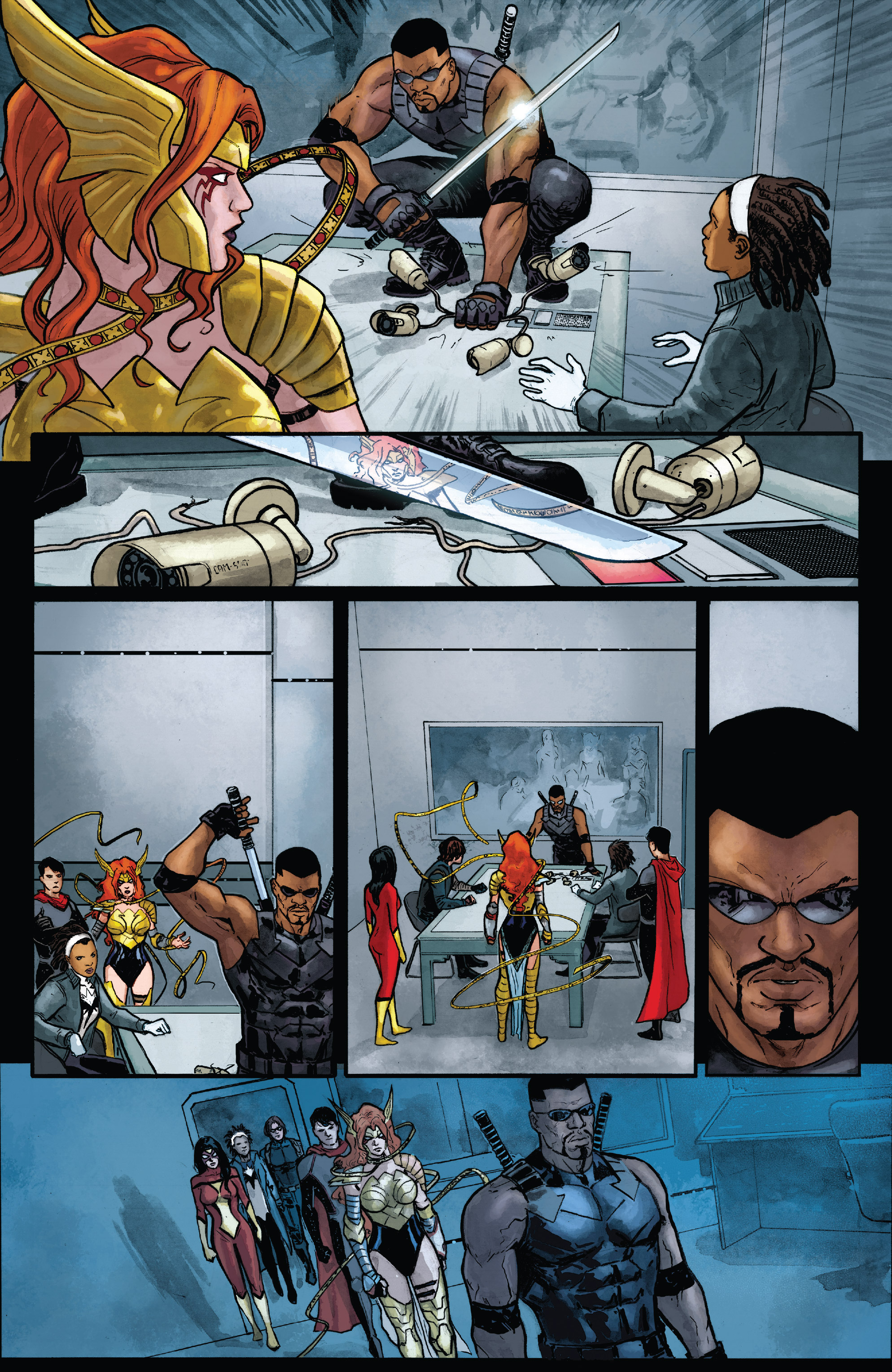 Read online Strikeforce comic -  Issue # _Director's Cut - 84