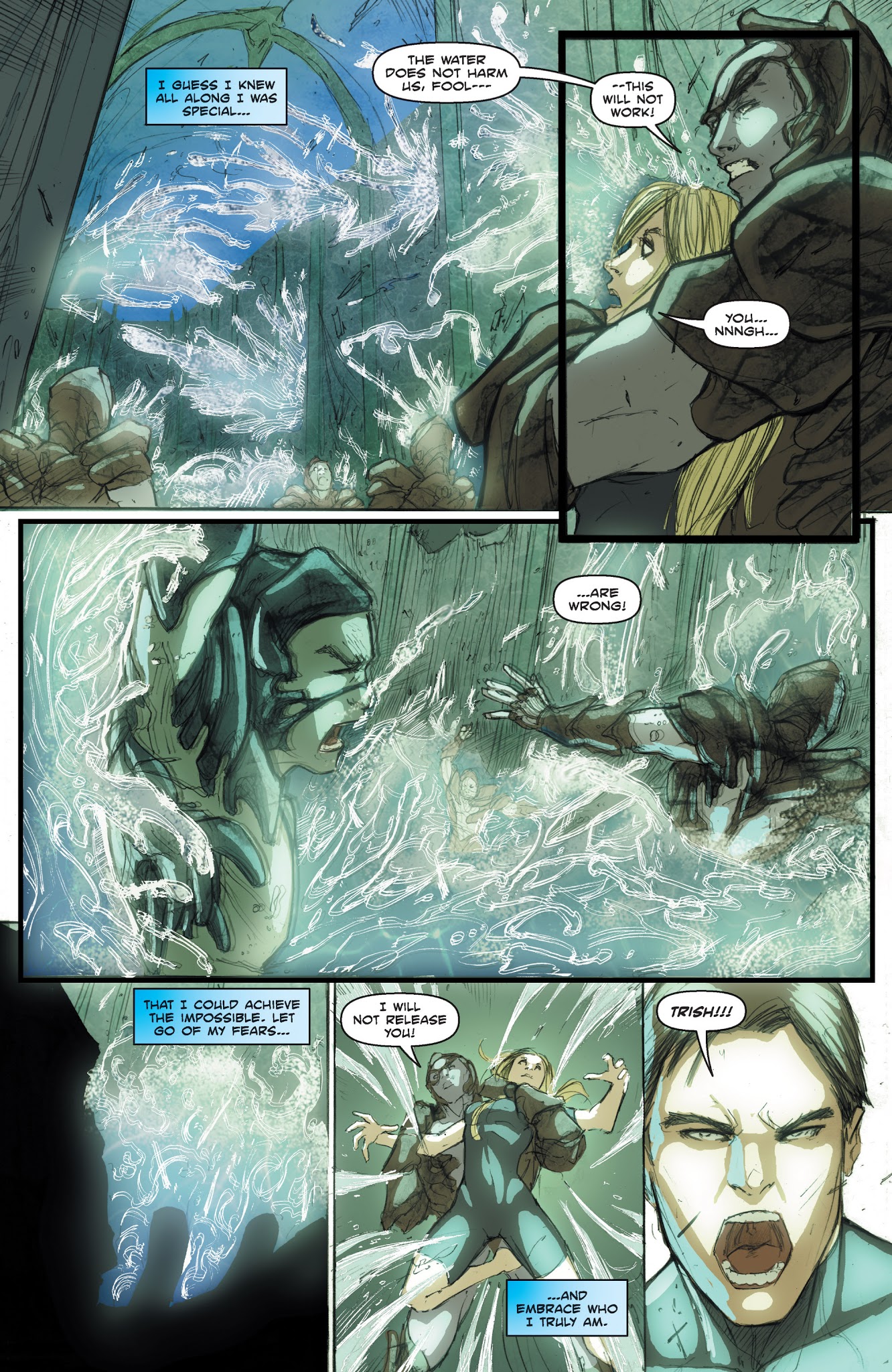 Read online Trish Out of Water comic -  Issue #5 - 17