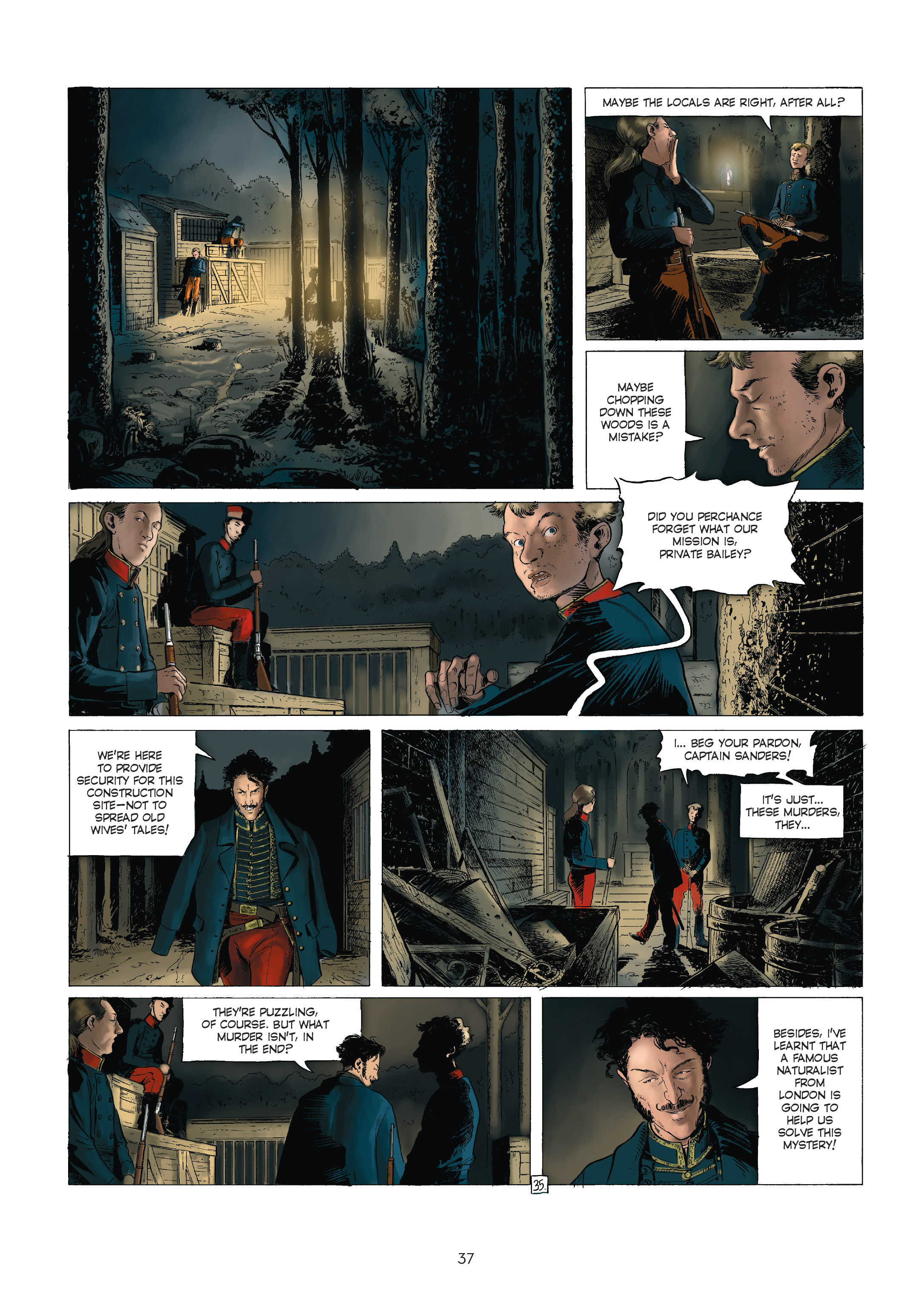 Read online Darwin's Diaries comic -  Issue #1 - 37