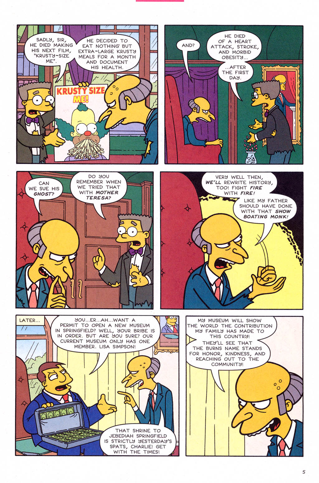 Read online Simpsons Comics comic -  Issue #109 - 6