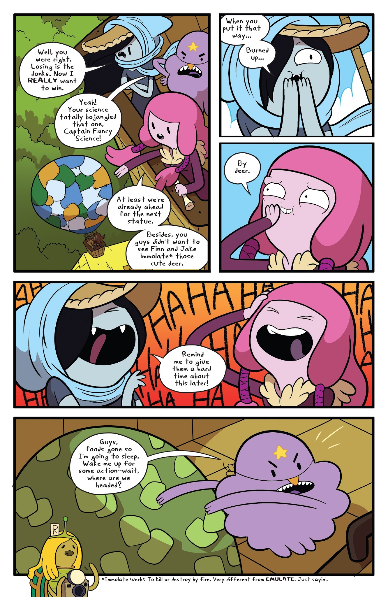 Read online Adventure Time comic -  Issue #66 - 23